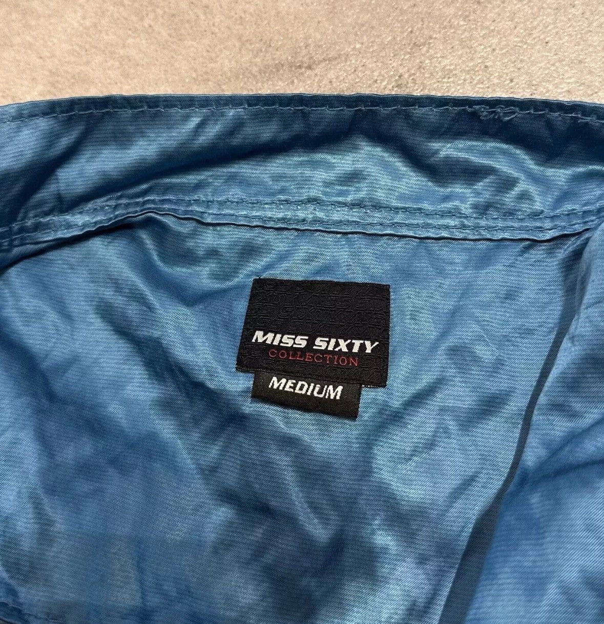 Miss Sixty × Vintage Vintage 2000s Miss Sixty Y2K Jacket Polyester Metall Size M / US 6-8 / IT 42-44 - 10 Thumbnail