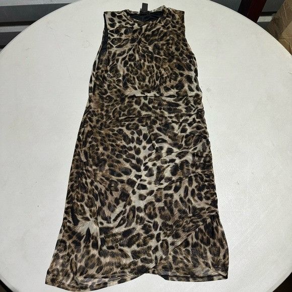 Other NEW FREE PRESS CLOTHING CHEETAH PRINT DRESS SZ LARGE L Size L / US 10 / IT 46 - 1 Thumbnail