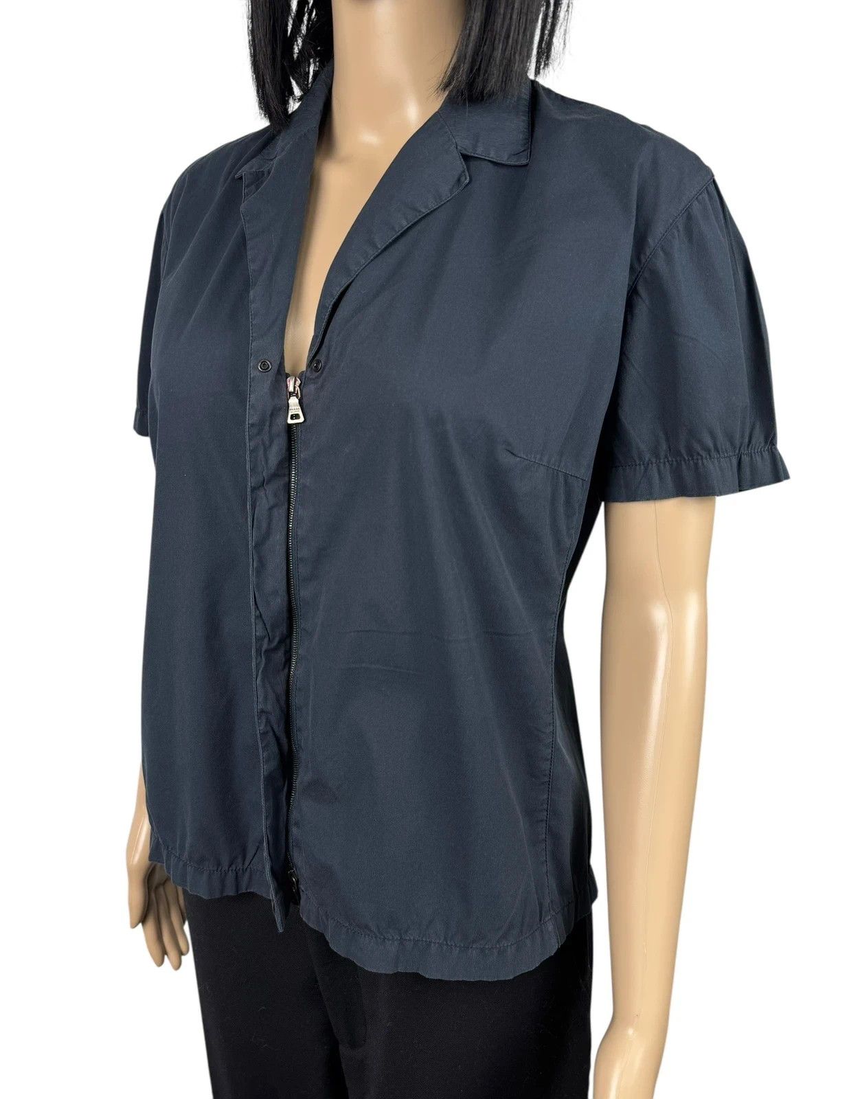 Prada Prada Vintage Zip Shirt Red Tab size M Size M / US 6-8 / IT 42-44 - 12 Thumbnail
