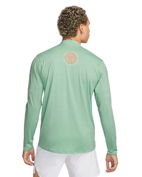Nike Nike Chicago Marathon 2022 1/4 Zip Running Pullover Green Size US M / EU 48-50 / 2 - 3 Thumbnail