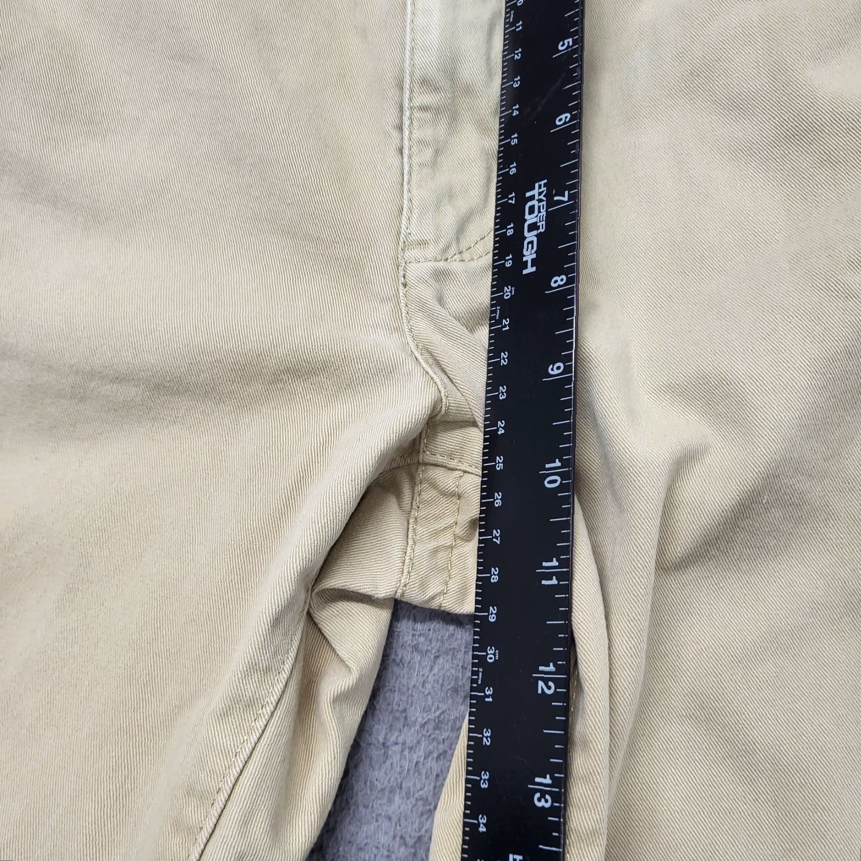 Vintage Urban Pipeline Pants Men's 32x32 Khaki Chino Straight Leg Casual Workwear Travel | Regular | Beige | 32x32 | Denim? (Note: see constraints) Size US 32 / EU 48 - 4 Thumbnail