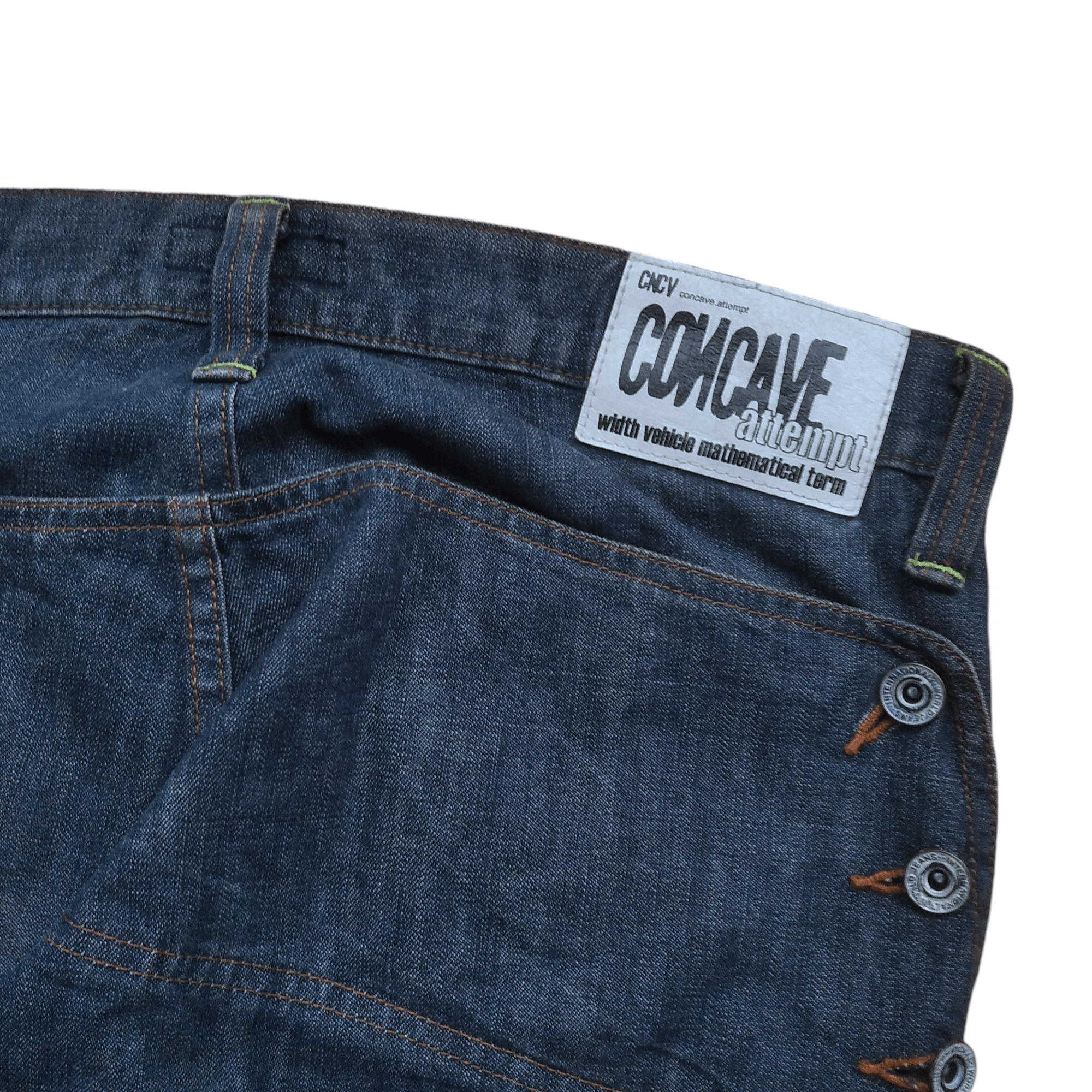 Japanese Brand Made in Japan CNCV Denim Jeans Size US 34 / EU 50 - 7 Thumbnail