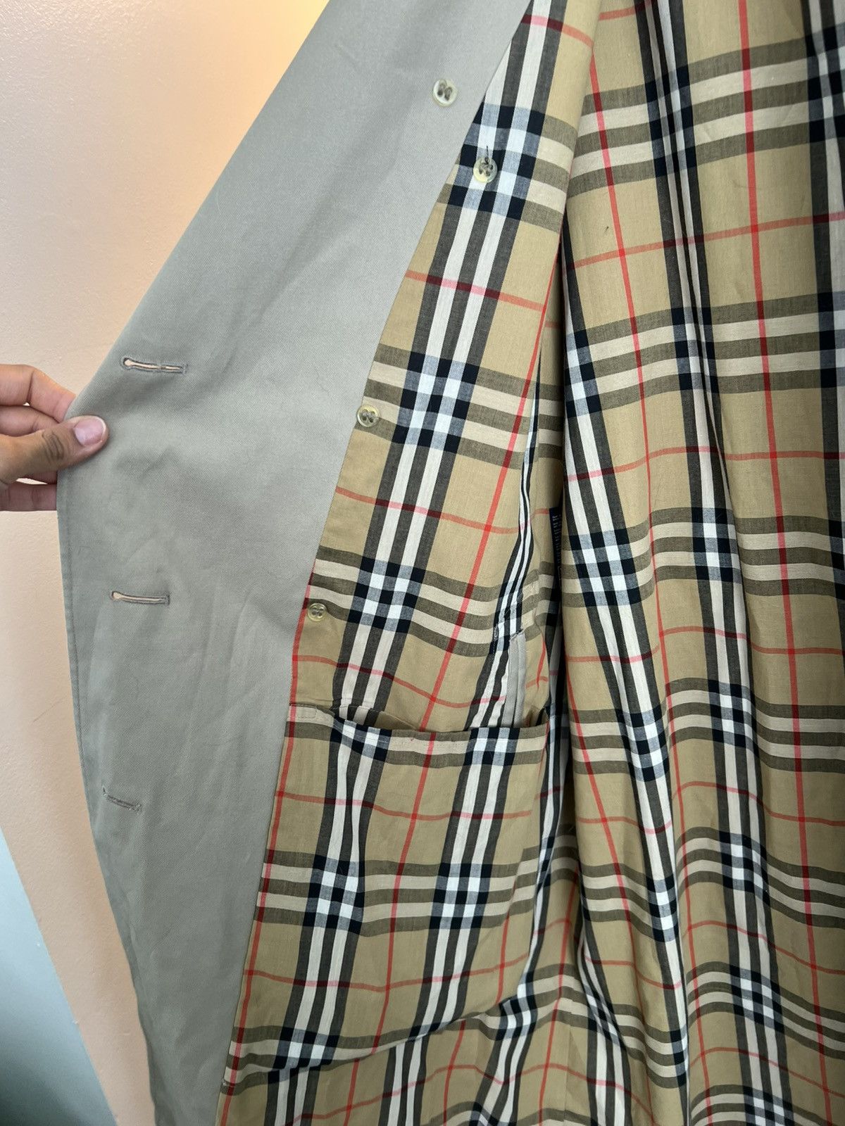 Burberry Burberrys novacheck trench coat Size US L / EU 52-54 / 3 - 6 Thumbnail
