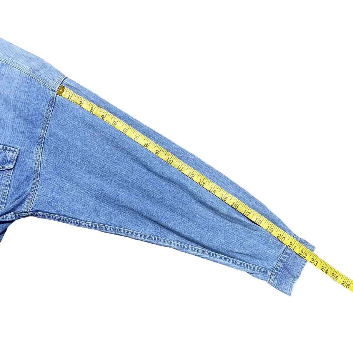 Levi's Vintage Levis Silvertab Denim Shirt Button Up Size US M / EU 48-50 / 2 - 13 Thumbnail