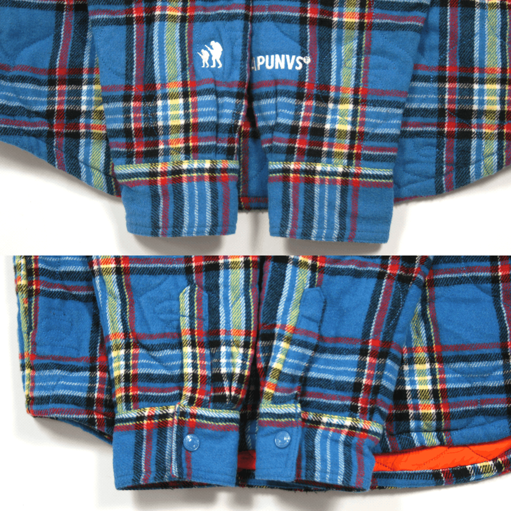 Aape By A Bathing Ape Flannel Plaid Hooded Shirt-Jacket Size US S / EU 44-46 / 1 - 9 Thumbnail