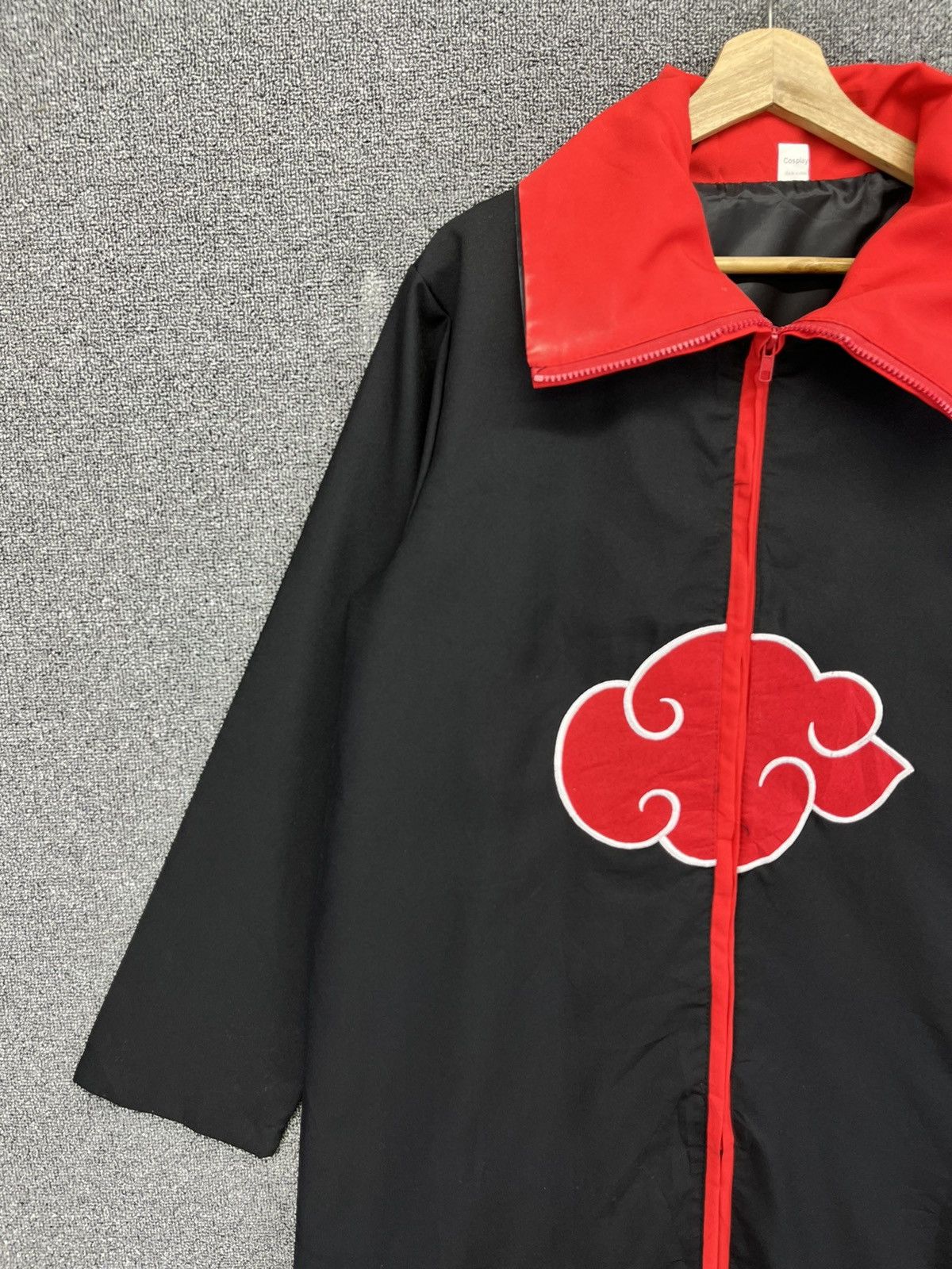 Anime Naruto Akatsuki Japanese Anime Cosplay Long Jacket Size US M / EU 48-50 / 2 - 4 Thumbnail