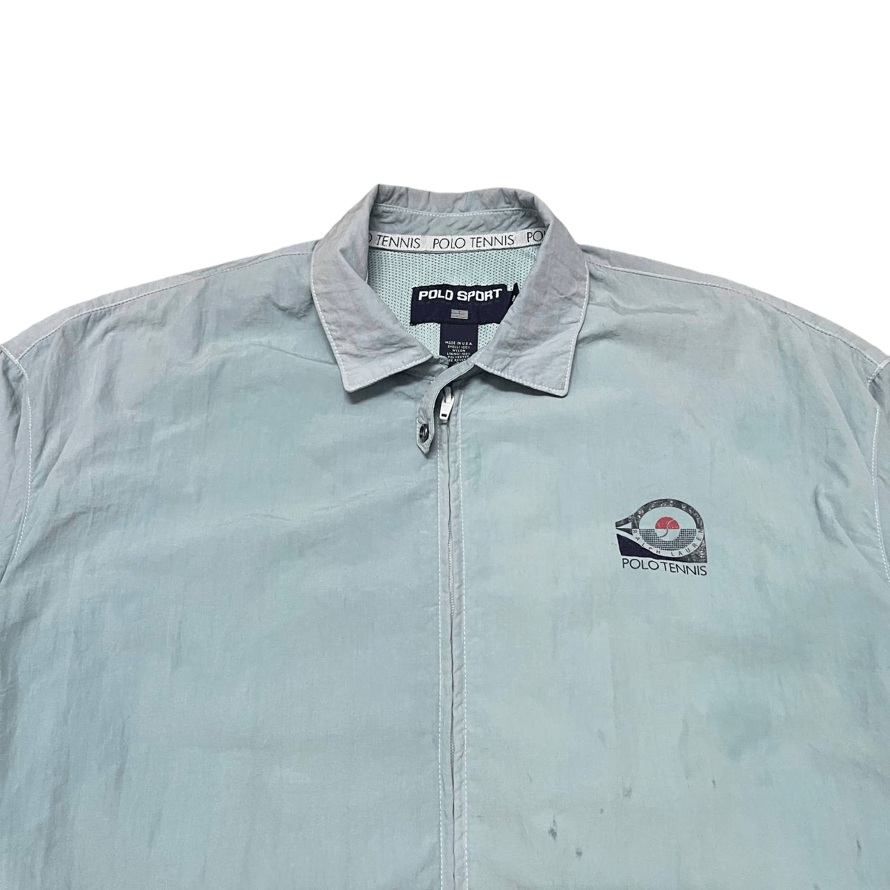 Polo Ralph Lauren Vintage Polo Sport Ralph Lauren Tennis Zipper Jacket Size US M / EU 48-50 / 2 - 2 Thumbnail