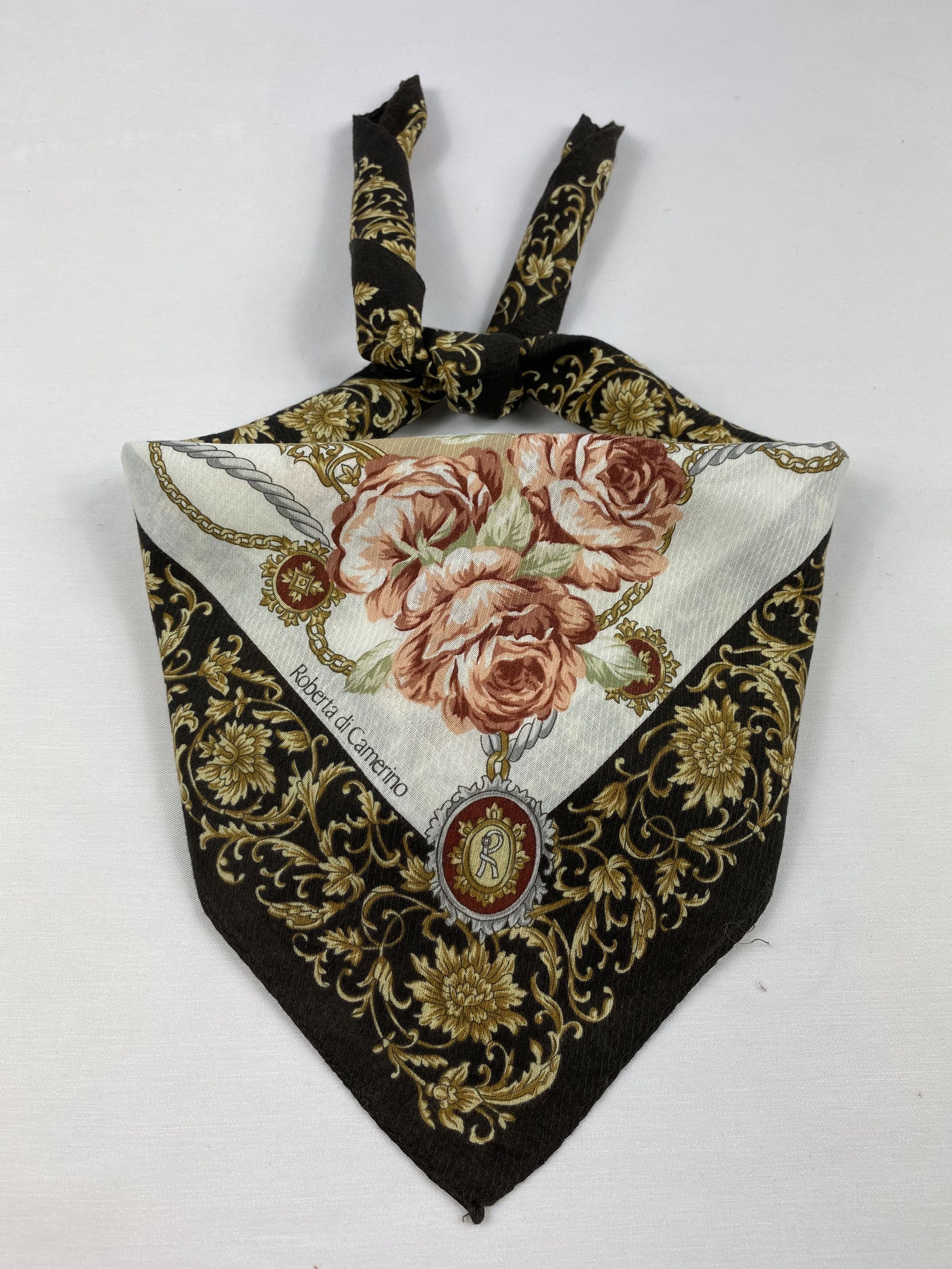 Roberta di Camerino × Vintage Roberta Di Camerino Handkerchief / Bandana / Neckerchief Size ONE SIZE - 2 Thumbnail