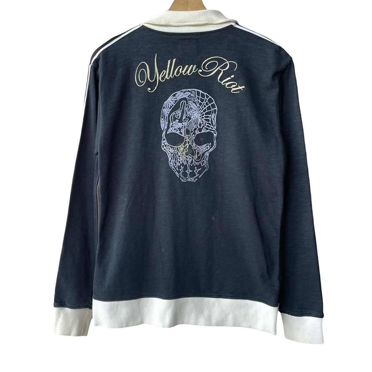 PPFM PPFM Japan Yellow Riot Punk Inspired Tri Zipper Sweater Size US L / EU 52-54 / 3 - 2 Thumbnail