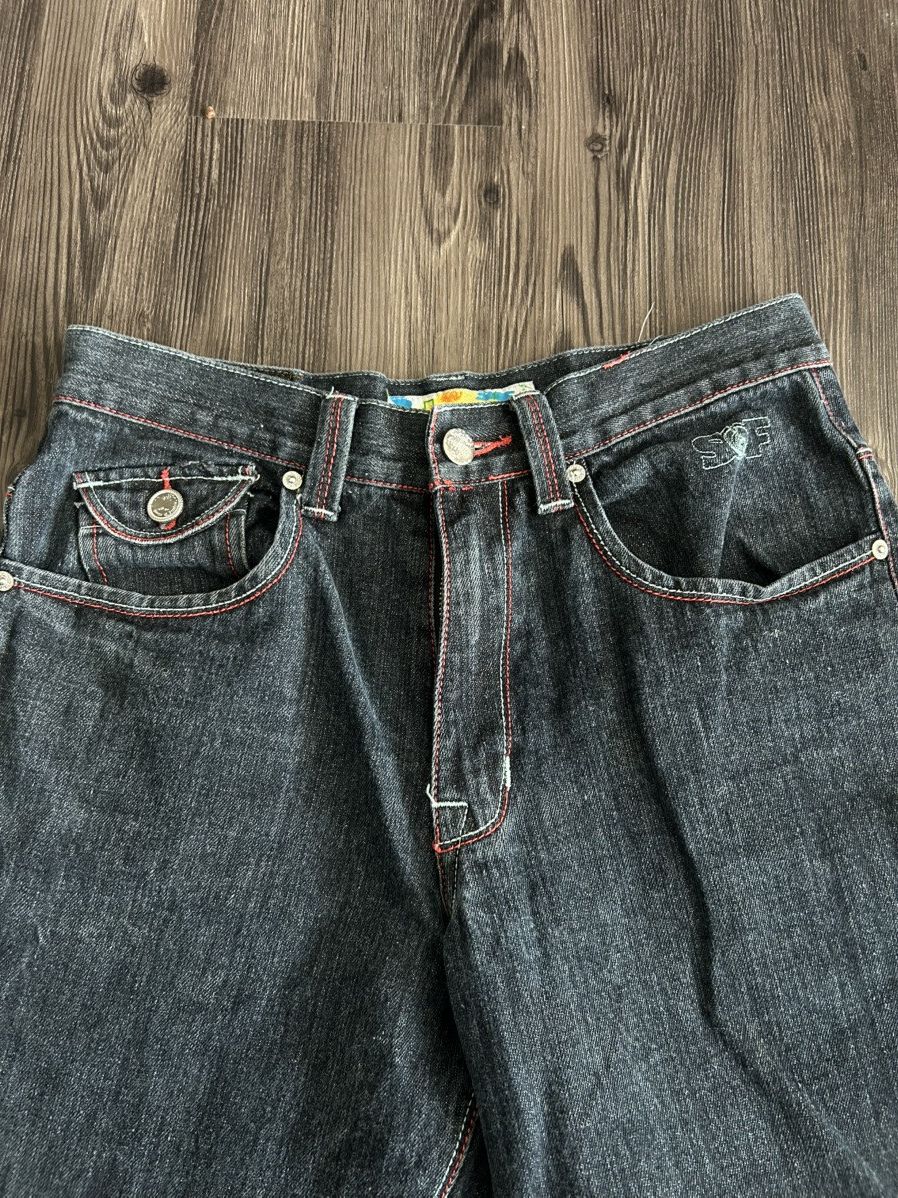 Other Y2K Embroidered Jeans Loose Fit Size US 32 / EU 48 - 3 Thumbnail