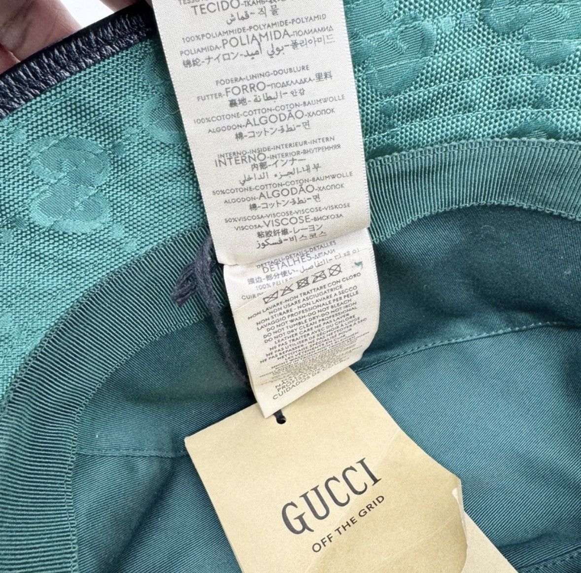 Gucci Gucc Off the Grid Bucket Hat Size ONE SIZE - 12 Thumbnail