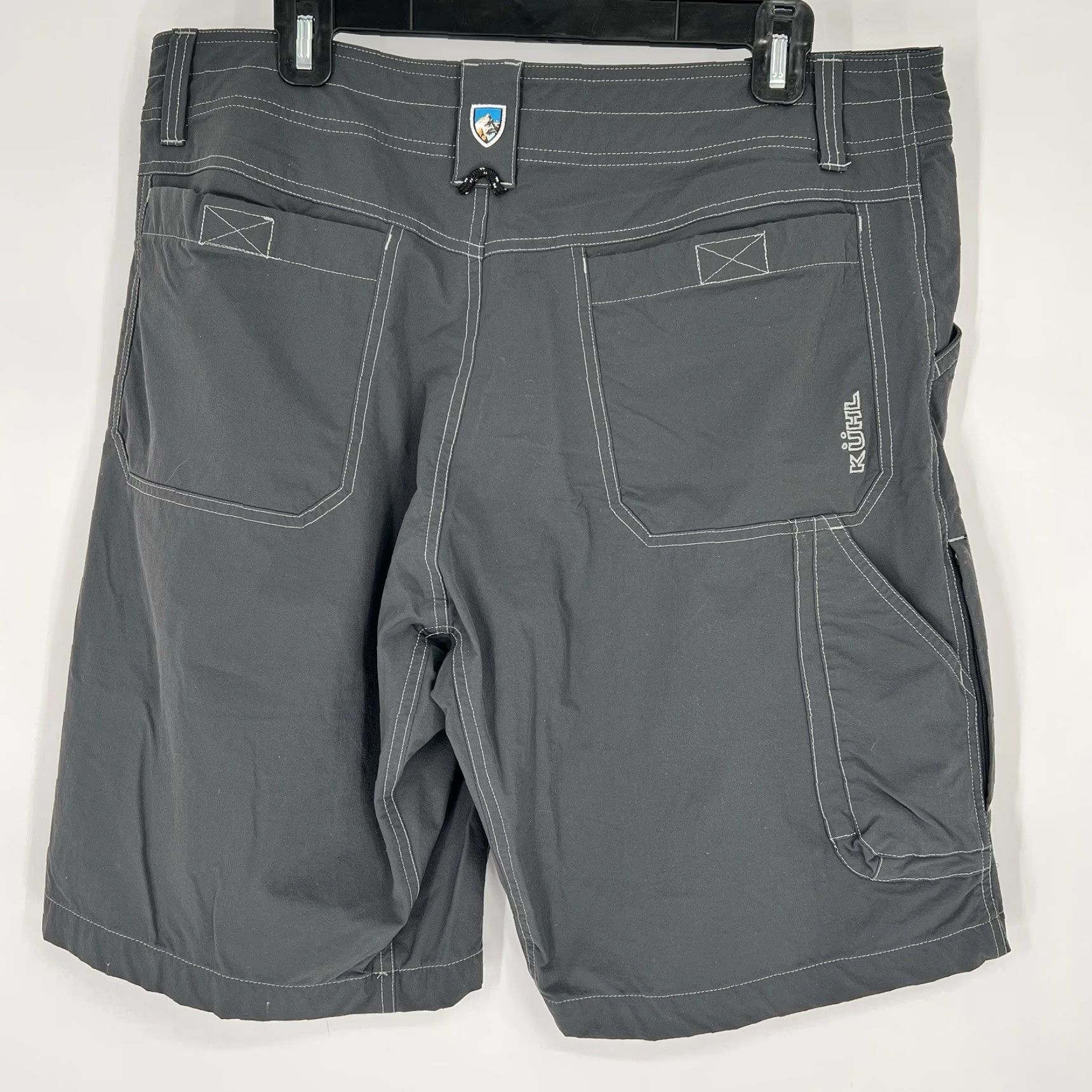 Vintage Kuhl Hiking Trail Shorts Mens 36 Nylon Spandex Gray Cargo Stretch Outdoor Casual Travel Workwear Size US 36 / EU 52 - 7 Thumbnail
