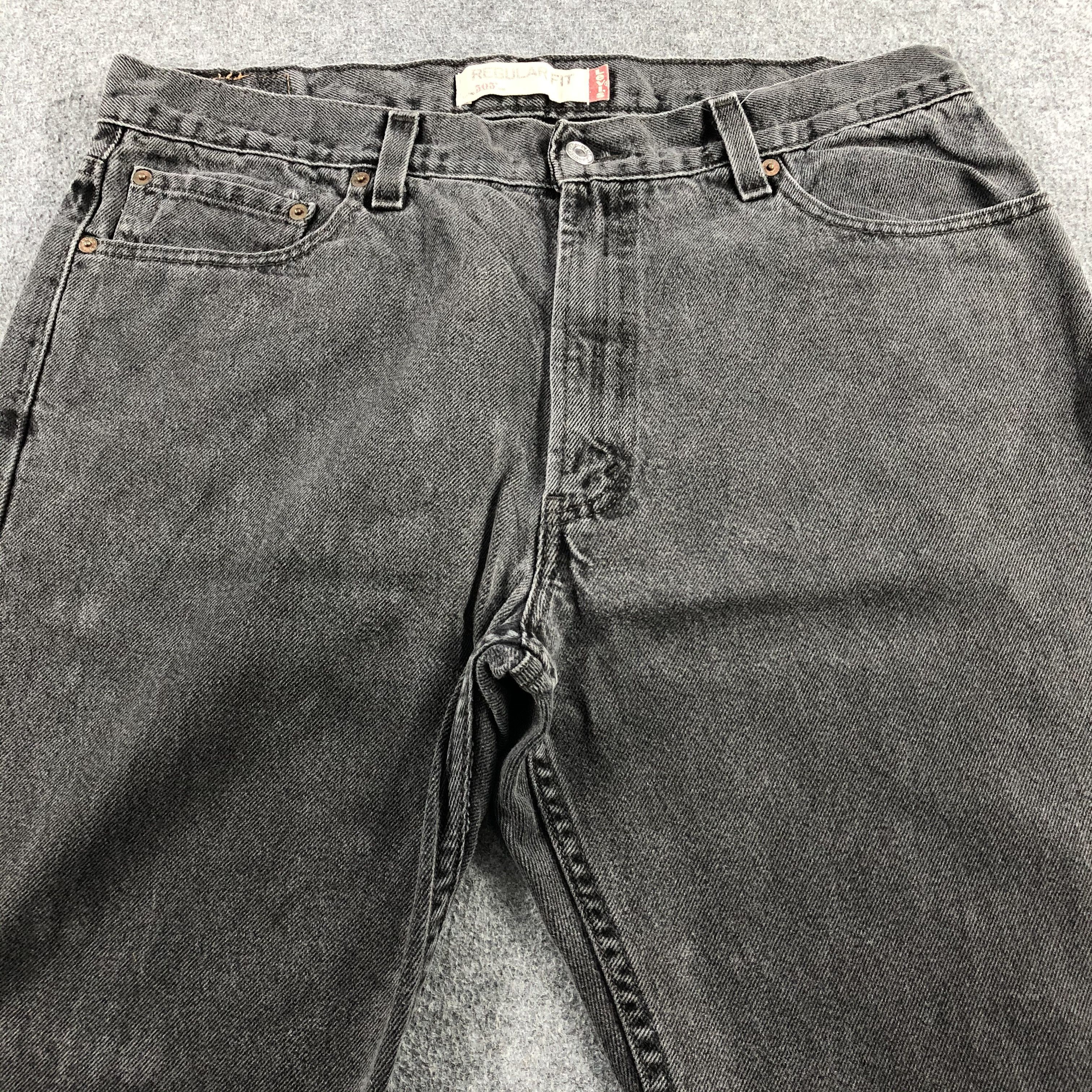 Levi's Vintage Levis 505 Earth Tone Jeans-J2137 Size US 36 / EU 52 - 3 Thumbnail