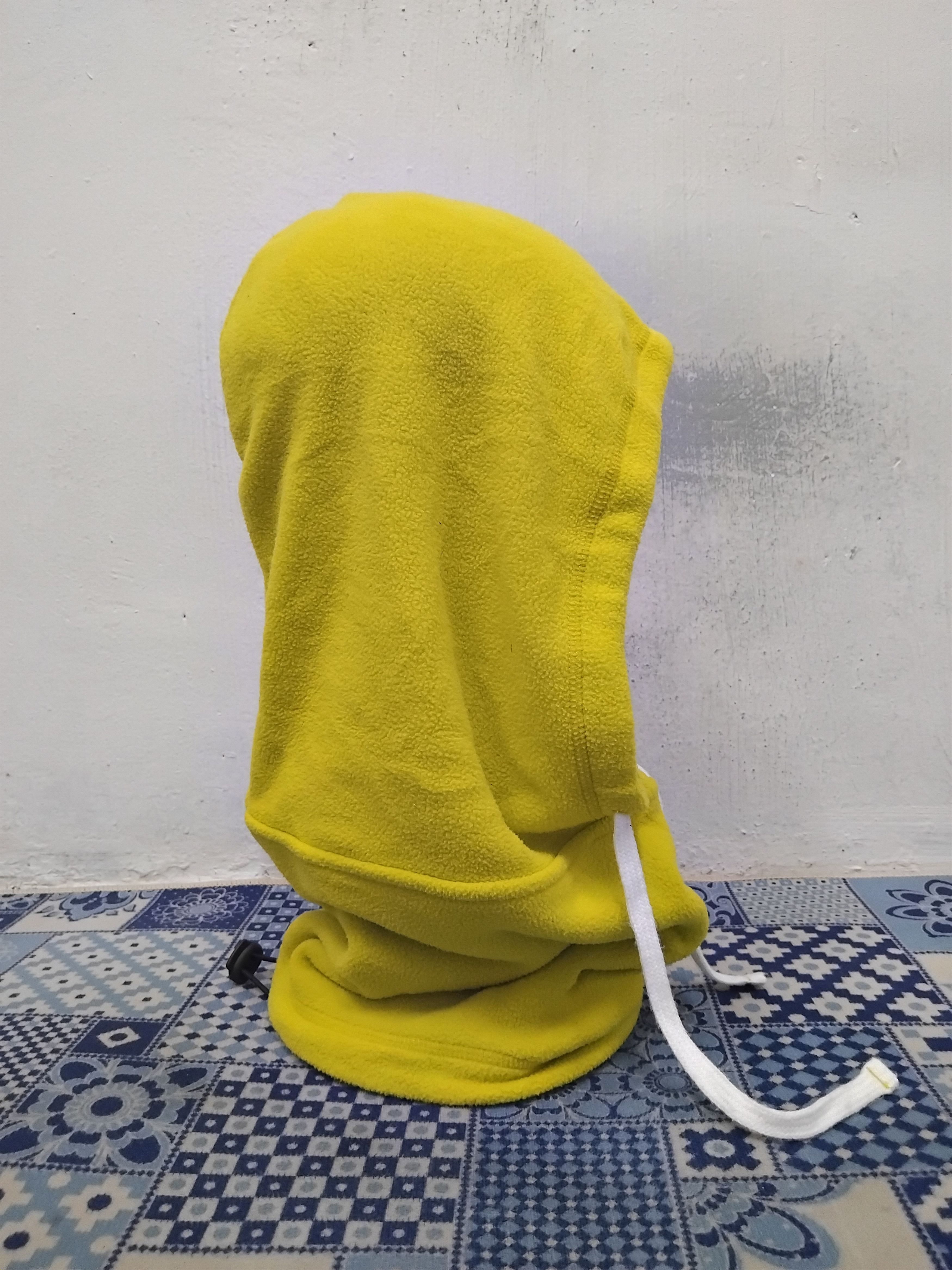Japanese Brand Green yellow streetwear style hoodie Size ONE SIZE - 5 Thumbnail