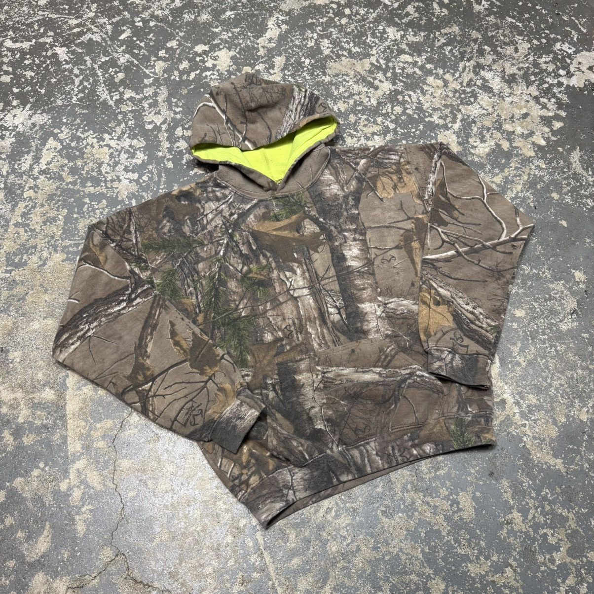 Vintage Vintage Camo RealTree Essential Hoodie Sweatshirt Size US XXS / EU 40 - 12 Thumbnail