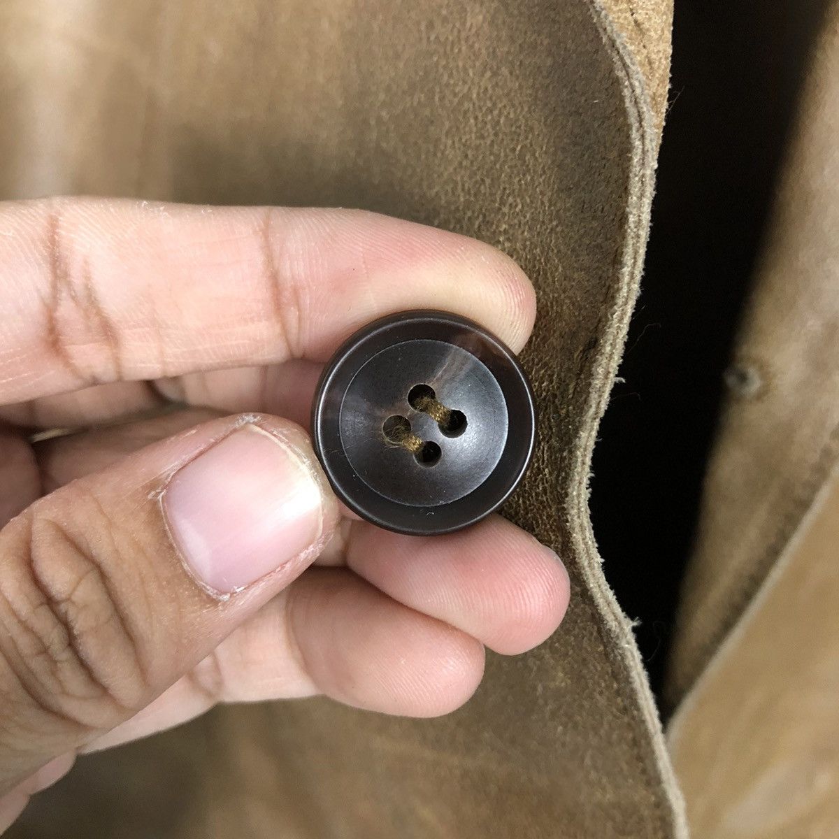 Japanese Brand 📌Vintage Chore Worker Leather Jacket Takeo Kikuchi Size US M / EU 48-50 / 2 - 17 Thumbnail