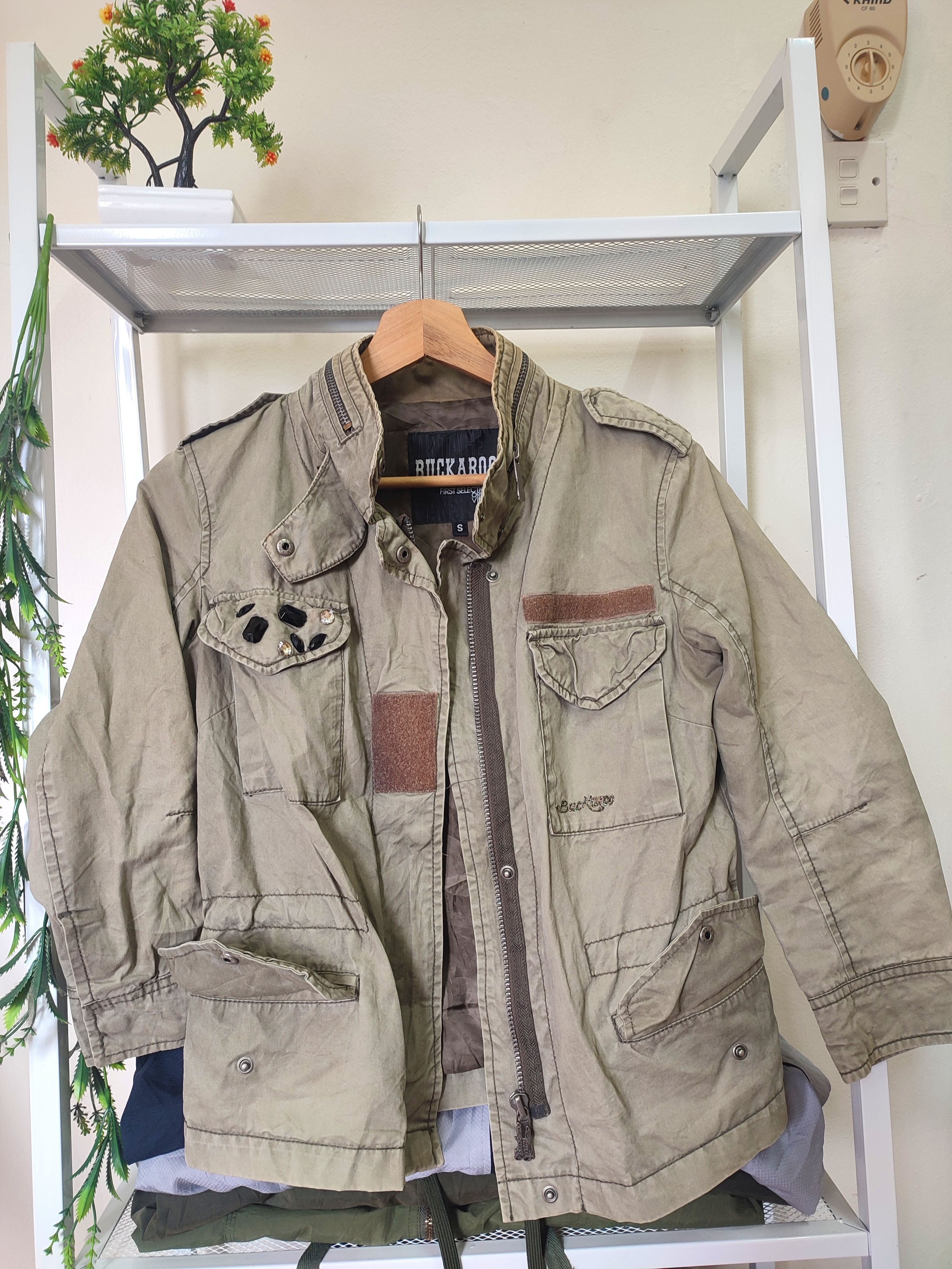 Vintage Buckaroo First Selection Original Vtg Multi Pocket Jacket Size US S / EU 44-46 / 1 - 5 Thumbnail
