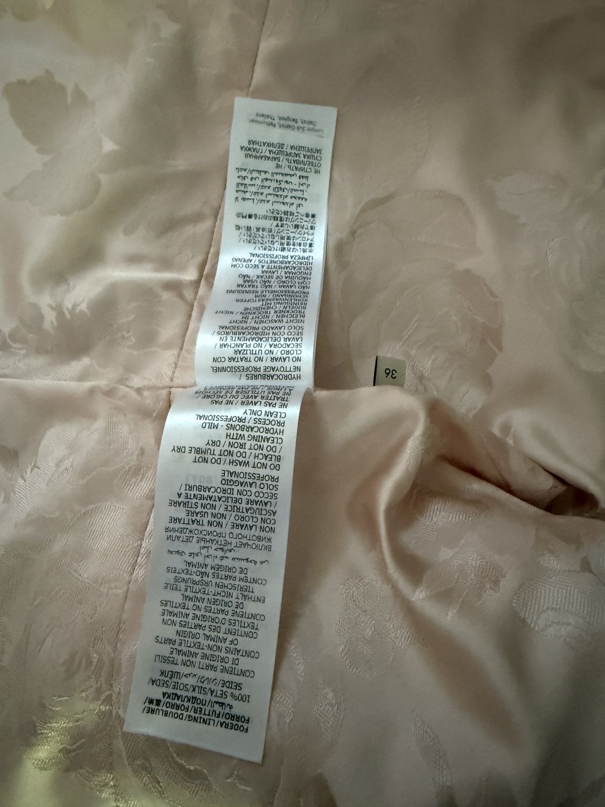 Gucci Gucci S/S 2023 Fashion show jacket retail EU €9800 Size XS / US 0-2 / IT 36-38 - 10 Thumbnail