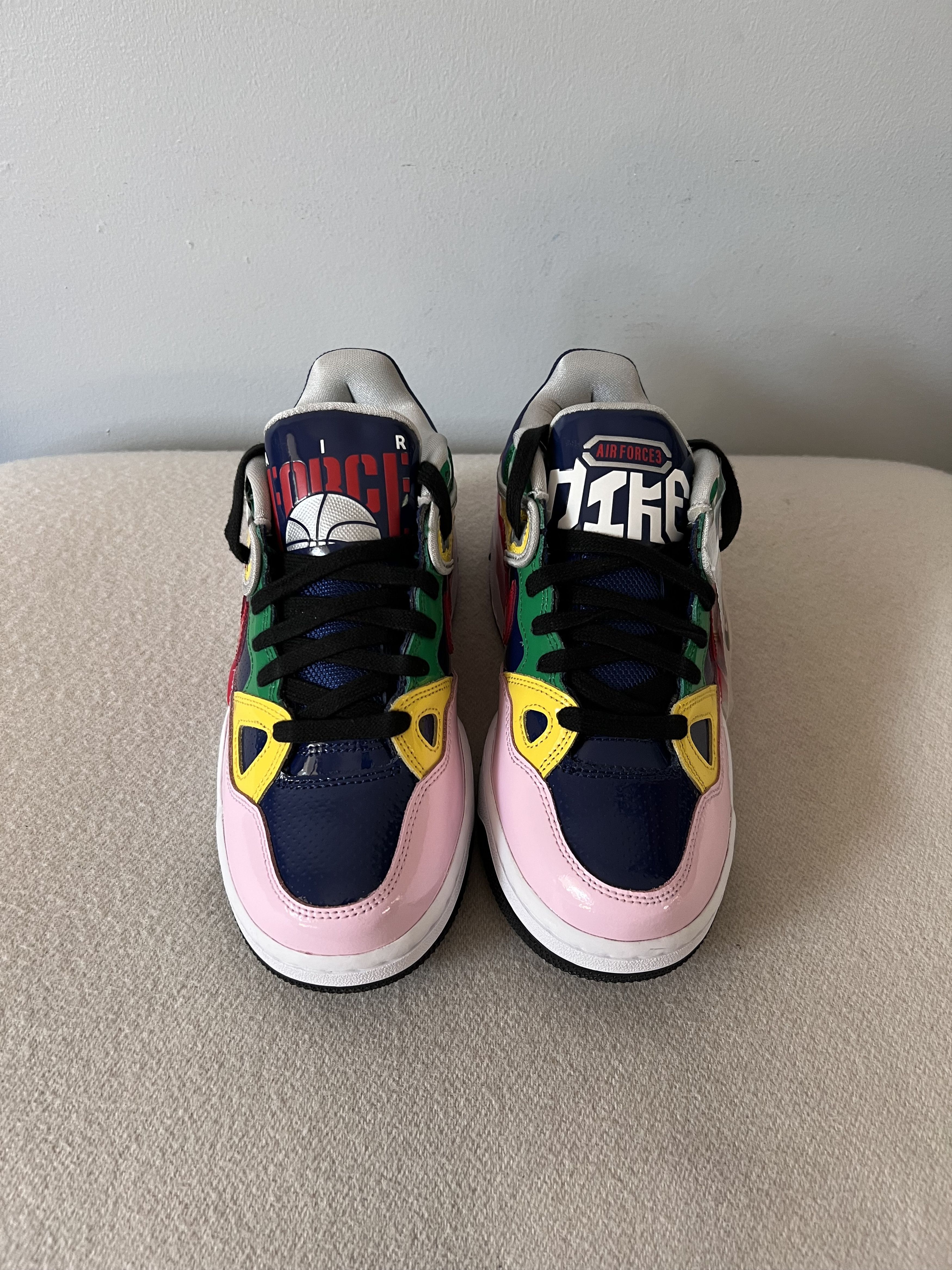 Nigo × Nike NIGO Nike Air Force 3 Low SP in Blue Void Size US 6.5 / EU 39-40 - 4 Thumbnail