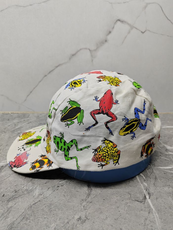 Vintage Vintage Dan Gilbert , Frog Art Multicolour Cap Hat Size ONE SIZE - 5 Thumbnail