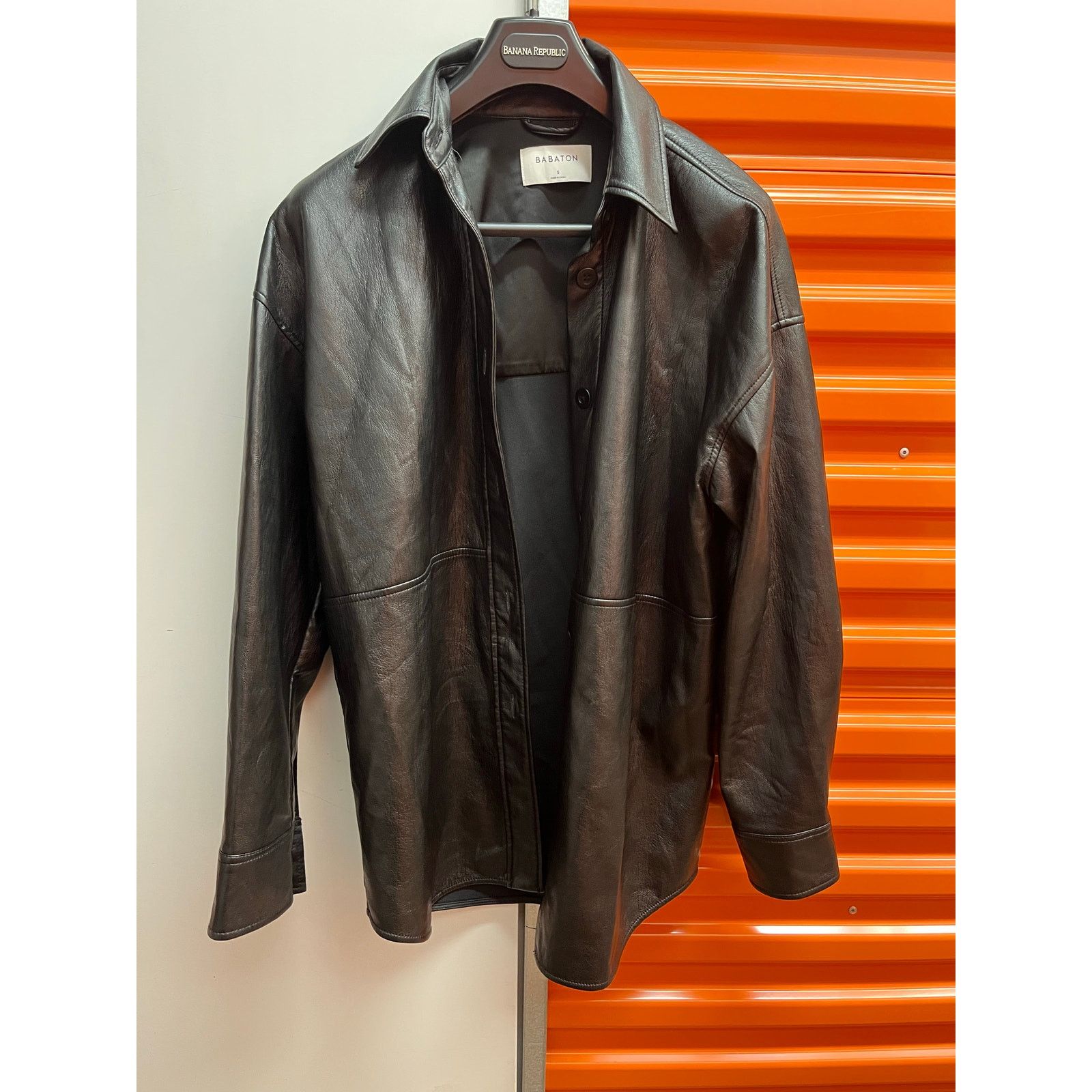 Anthropologie Babaton- Pelli Shirt Jacket / black / S Size S / US 4 / IT 40 - 3 Thumbnail