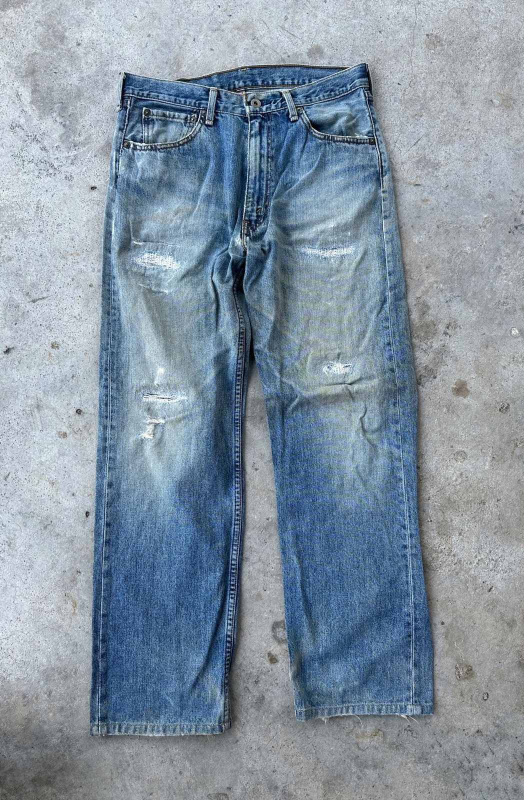 Levi's LEVI’S Lot 503 distressed denim jeans size 32 Size US 32 / EU 48 - 2 Thumbnail