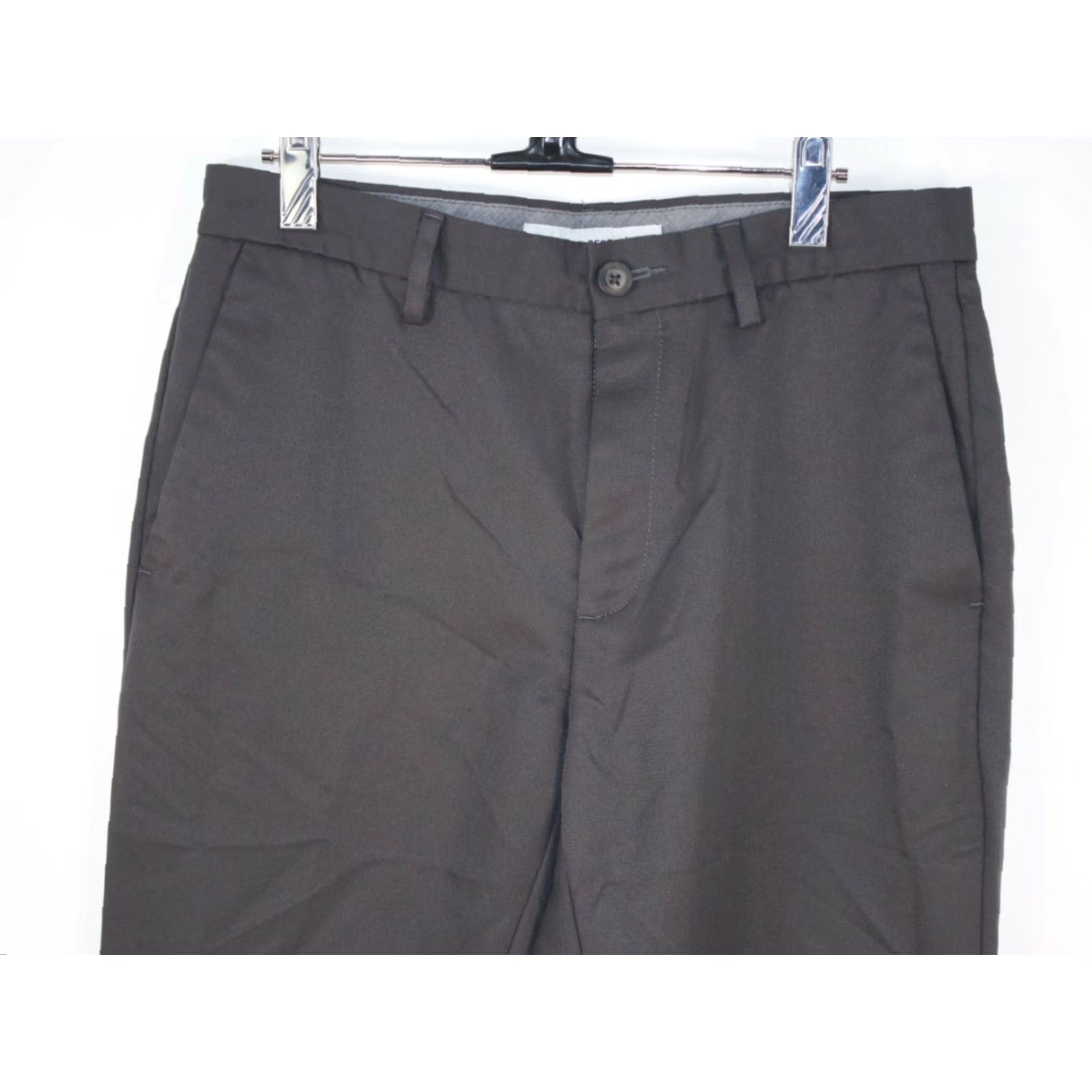 Essentials VINTAGE Amazon Essentials Men's Slim Fit Chino Pants Casual Flat Front 30 Gray 27 Inseam Mens Size US 30 / EU 46 - 3 Thumbnail