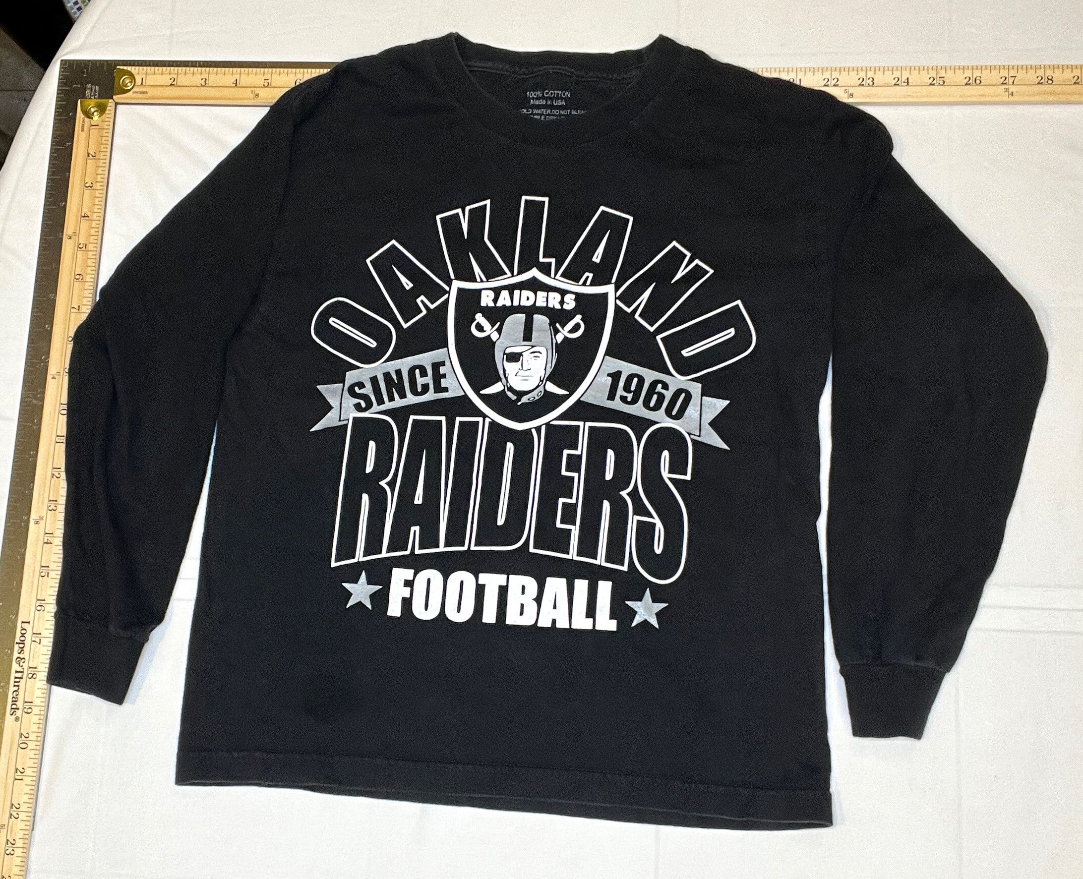 NFL Vintage Oakland Raiders Long Sleeve T-shirt Logo Size Small Size US S / EU 44-46 / 1 - 1 Thumbnail