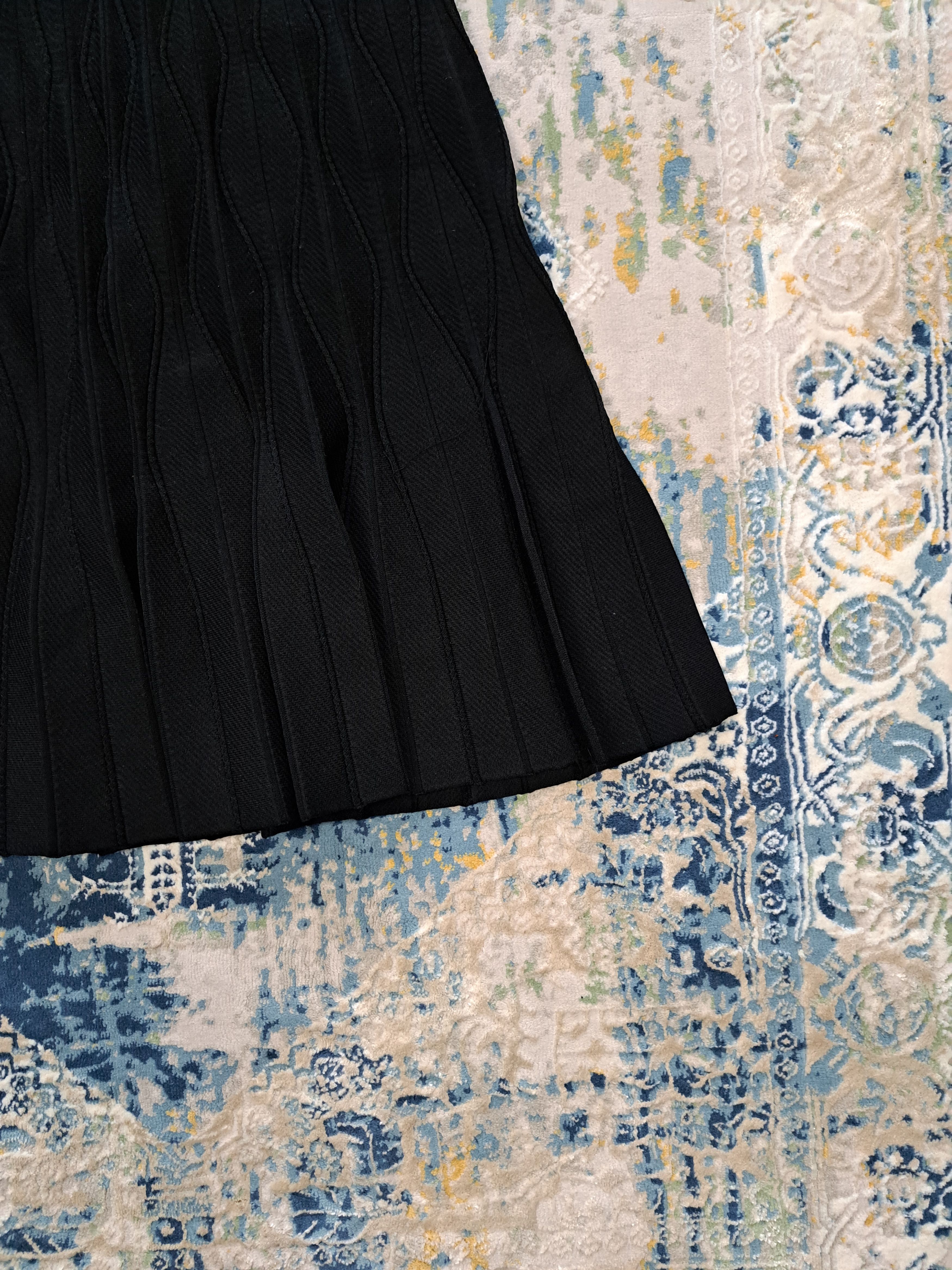 Sandro Archive Sandro Paris Pleats Plissed Skirt Designer High End Size 30" / US 8 / IT 44 - 5 Thumbnail