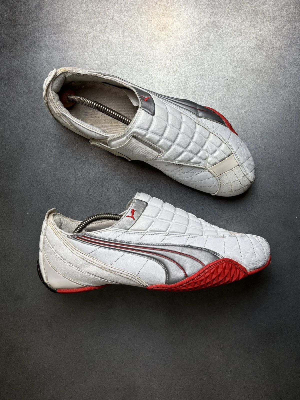Puma × Vintage Vintage Puma Uke Sneakers 2000s Ripstop Quilted Slip On Size US 9 / EU 42 - 1 Thumbnail