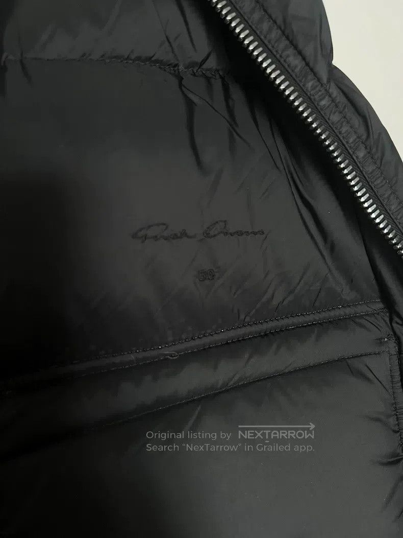 Rick Owens Rick Owens Classic New Black Down Vest Size US M / EU 48-50 / 2 - 3 Thumbnail