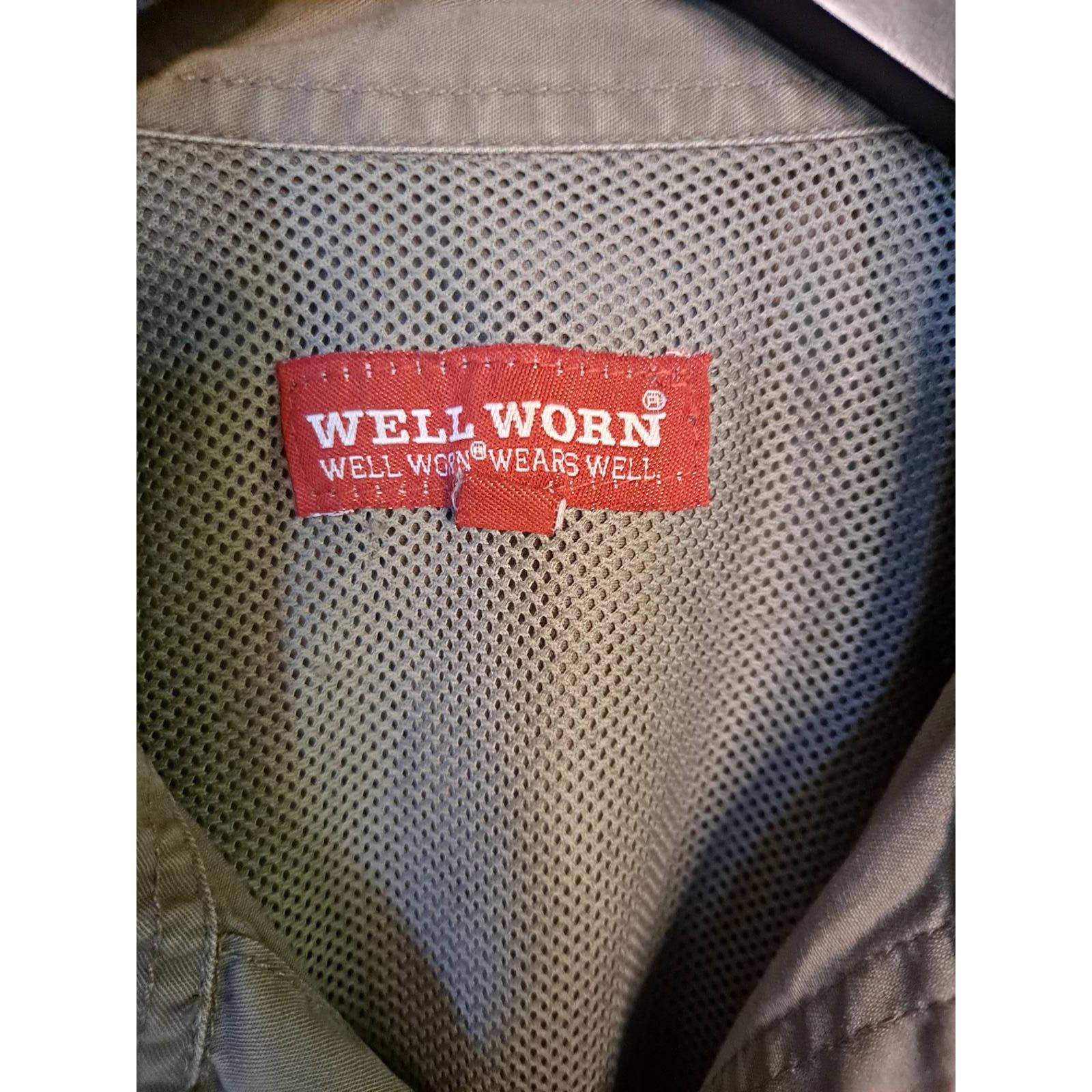 Other Well Worn Tan Button Up Short Sleeve Shirt Size XL Size US XL / EU 56 / 4 - 3 Thumbnail
