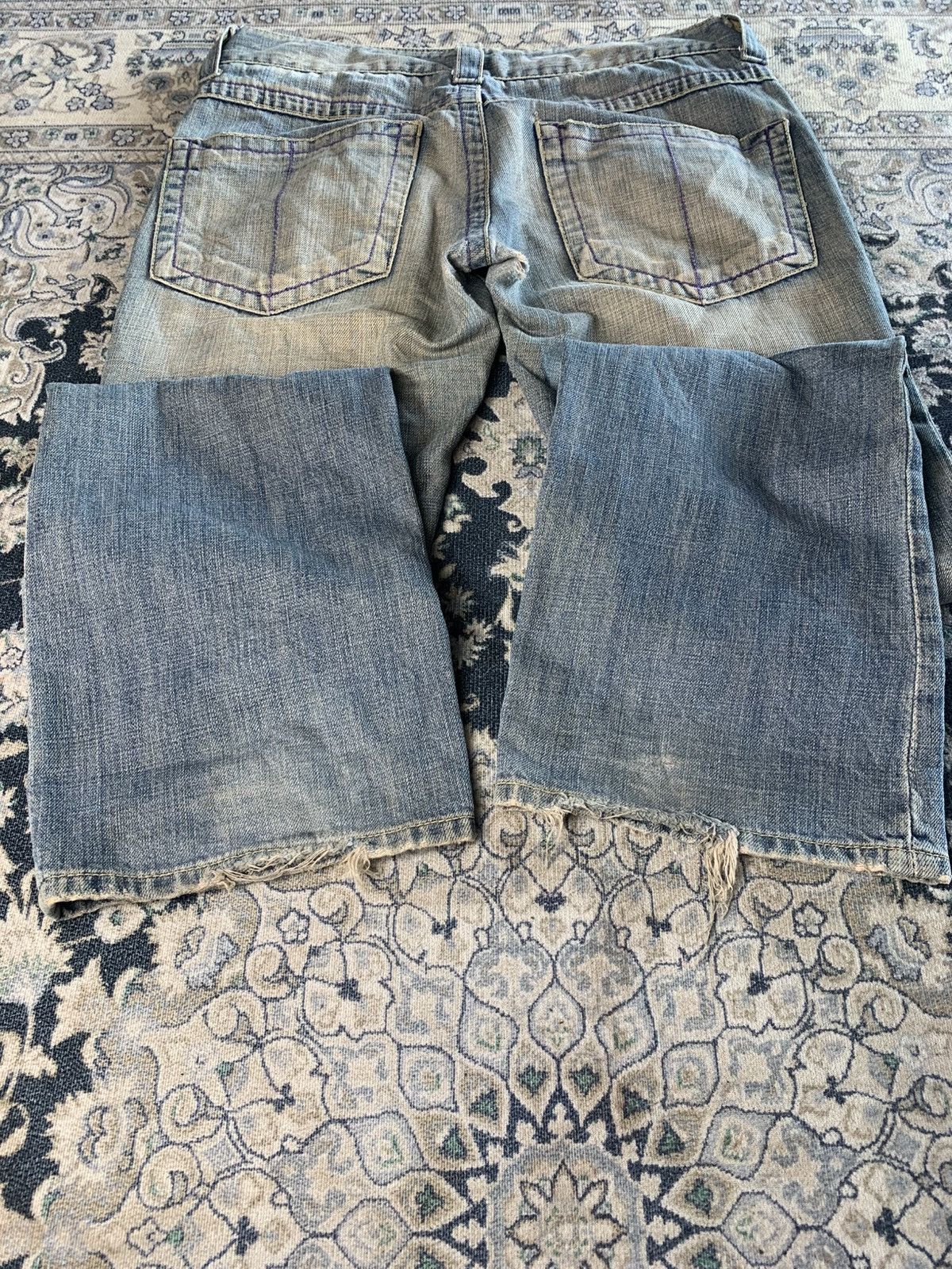 Vanquish Japanese Vanquish Distressed Jeans Size 34" / US 12 / IT 48 - 7 Thumbnail