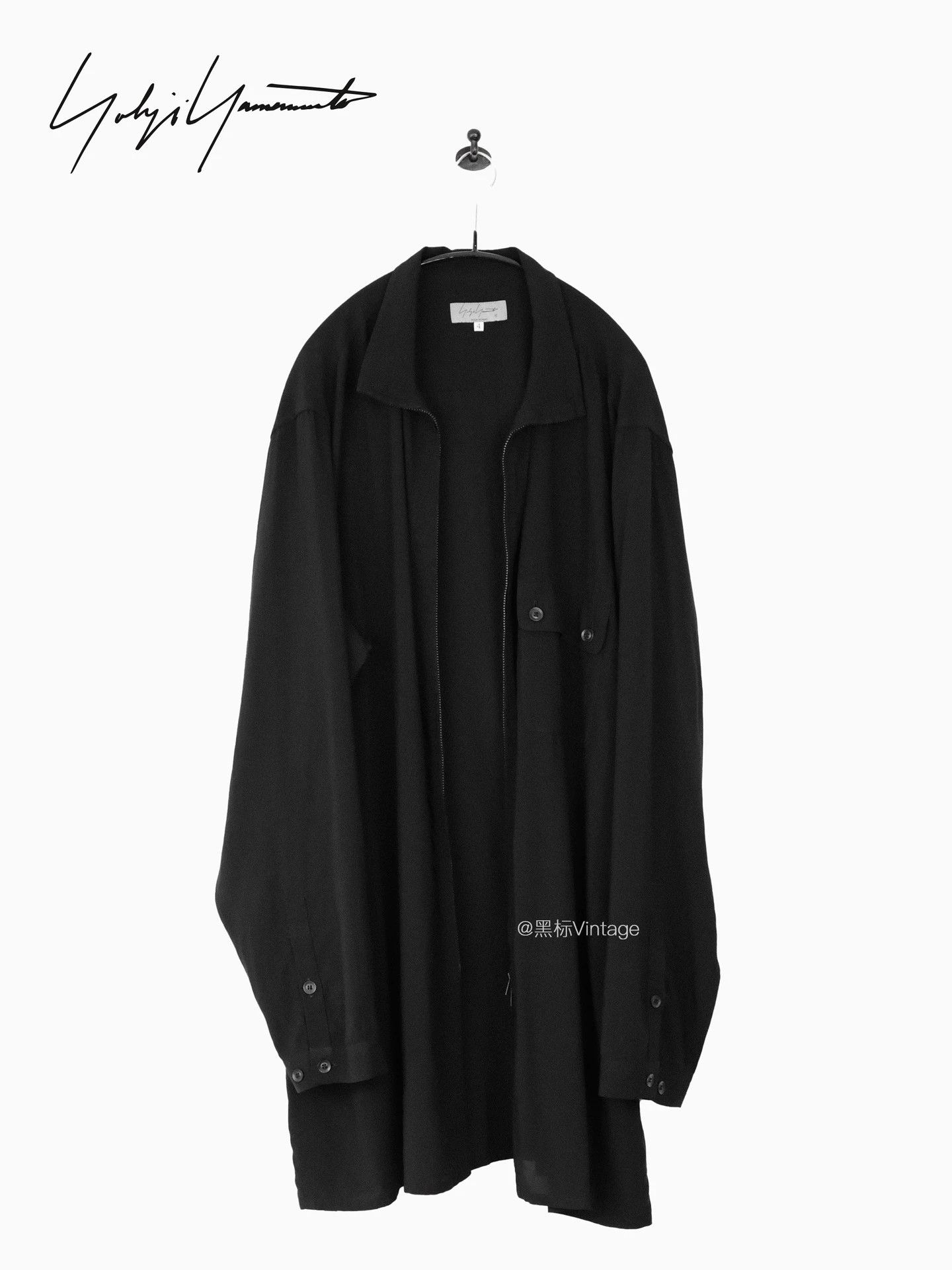 Yohji Yamamoto Yohji Yamamoto 22ss Vintage Zip Shirt Jacket Men Size US XL / EU 56 / 4 - 1 Thumbnail