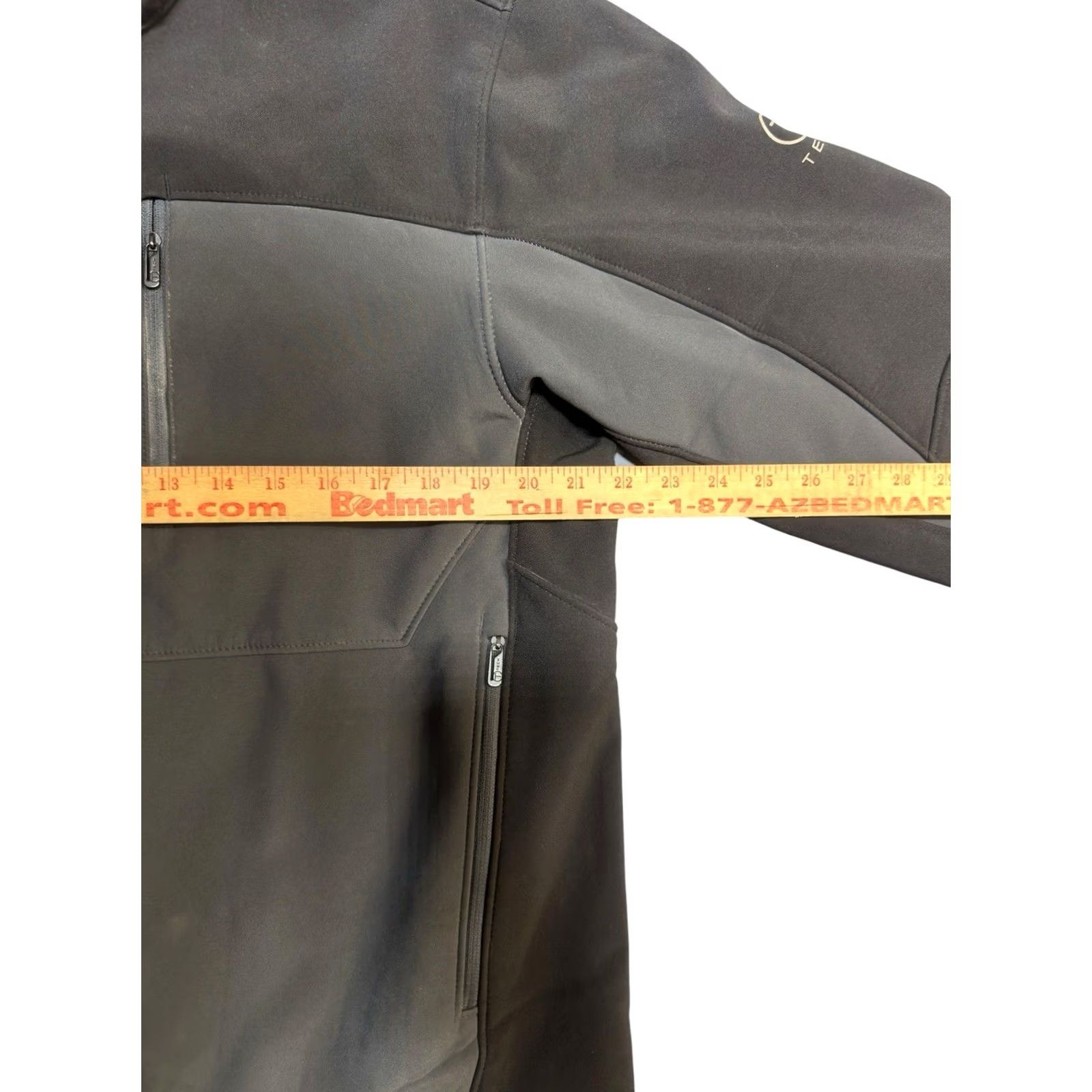 Tumi Tech By Tumi Jacket Men L Soft Shell Long Sleeve Full Zip Gray Size US L / EU 52-54 / 3 - 4 Thumbnail
