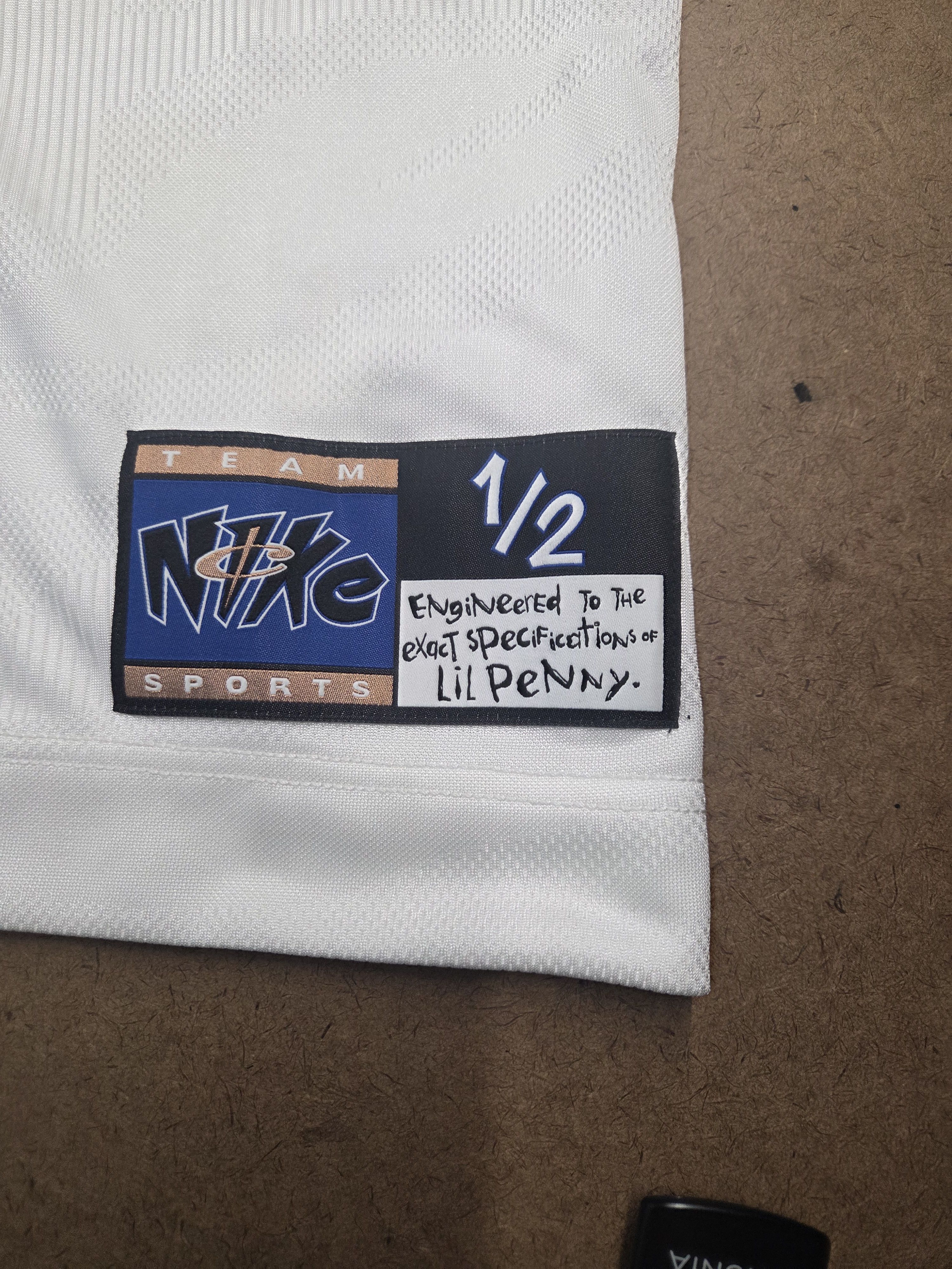 Nike Nike Lil Penny 1/2 Cent Jersey Sz XL Anfernee Hardaway Size US XL / EU 56 / 4 - 3 Thumbnail