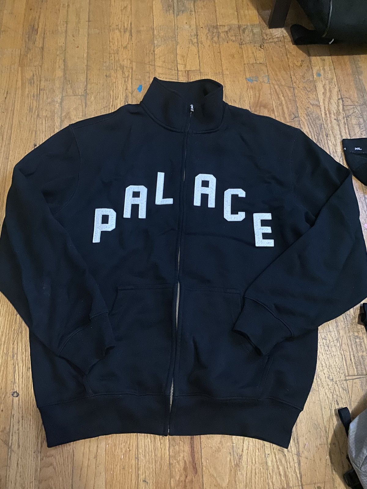Palace Palace alas zip funnel black | Grailed