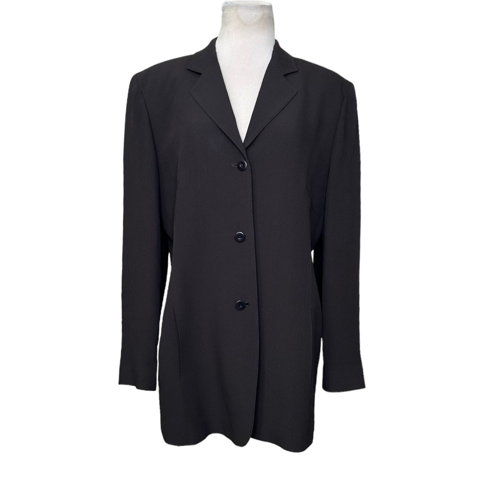Emanuel Ungaro Emanuel Ungaro vintage brown three button blazer size 14 Size XL / US 12-14 / IT 48-50 - 8 Thumbnail