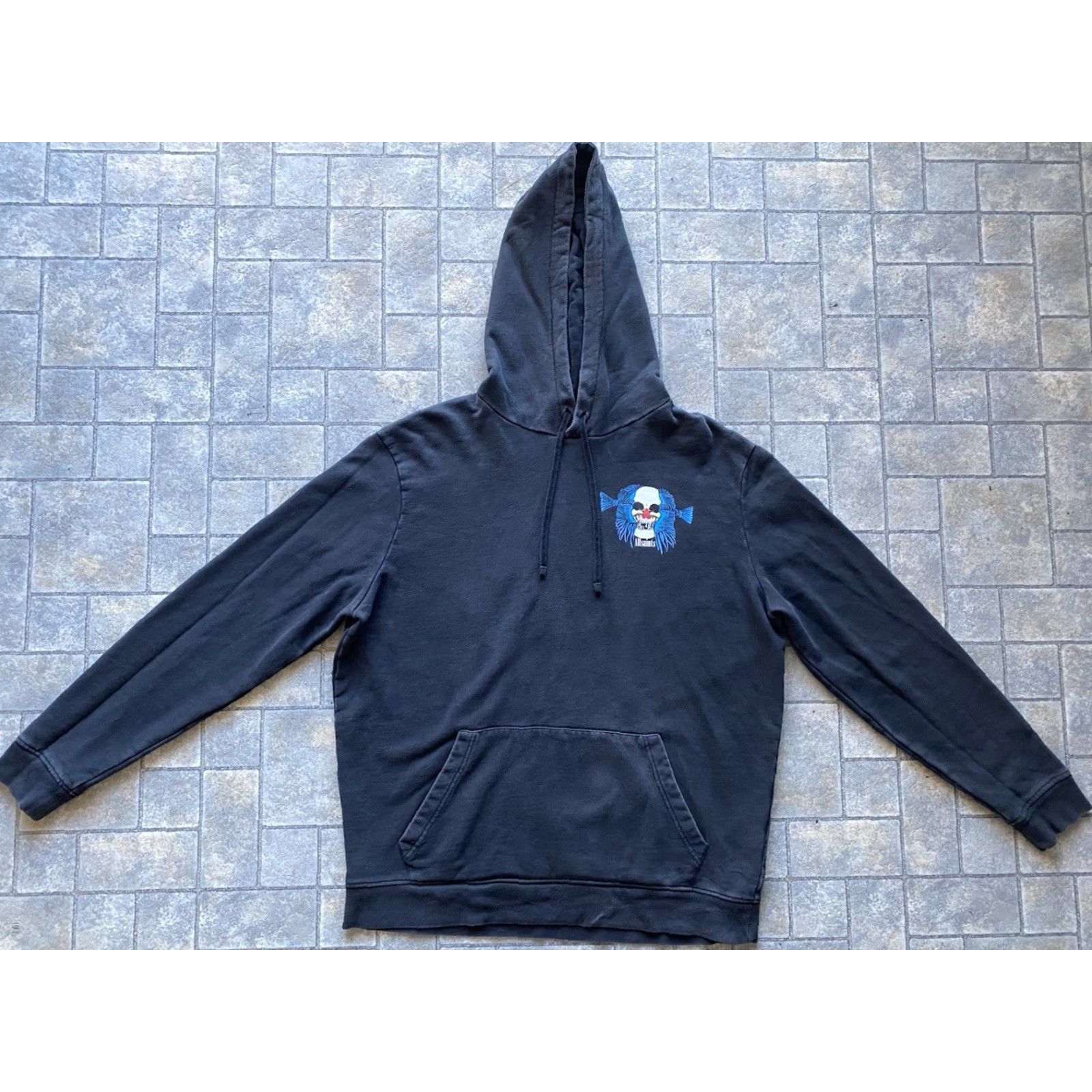 Allsaints AllSaints Hoodie Skull Pullover Black Men Size S Adult Small Hooded Shirt? Size US S / EU 44-46 / 1 - 2 Thumbnail