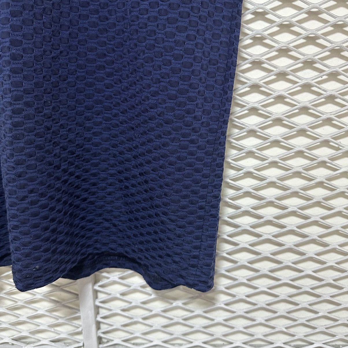 Issey Miyake RINGER TEE MESH PATTERN WITH ISSEY MIYAKE STYLE Size US M / EU 48-50 / 2 - 5 Thumbnail