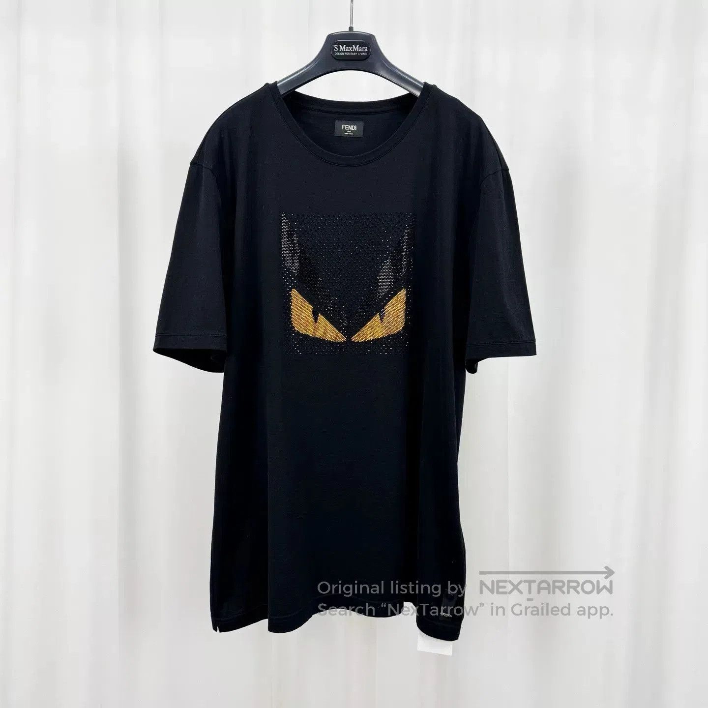 Fendi Fendi Short Sleeve Monster Tee with Studs. Size US XXL / EU 58 / 5 - 1 Thumbnail
