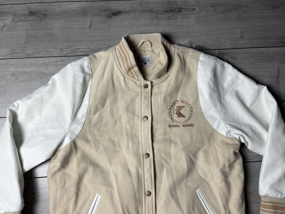 Karl Kani Karl kani old school bomber jacket wool polyester size Large Size US L / EU 52-54 / 3 - 3 Thumbnail