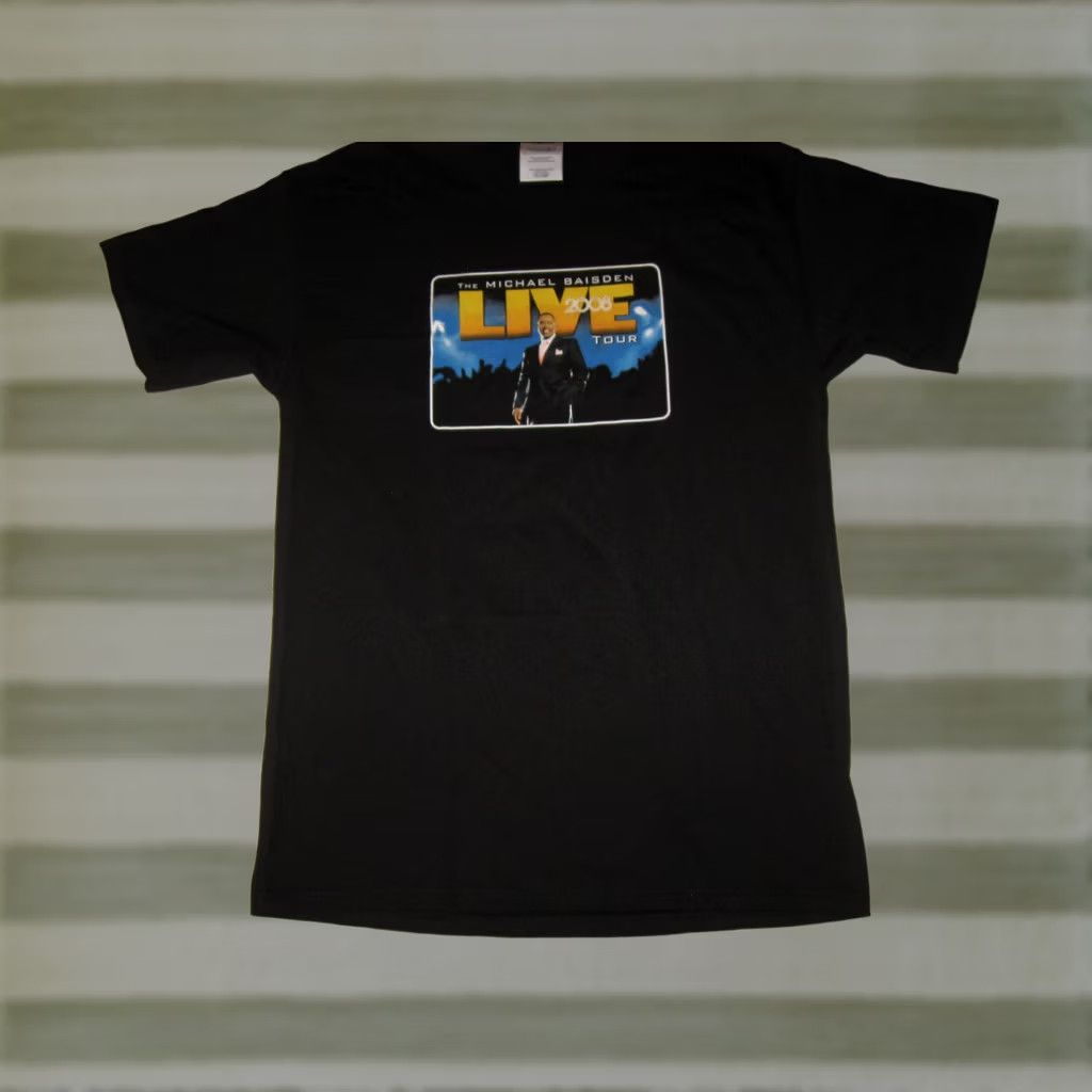Port & Company The Michael Baisden Show Live Tour 2008 T Shirt Men's Medium (SLIM) Chicago Size US M / EU 48-50 / 2 - 1 Thumbnail