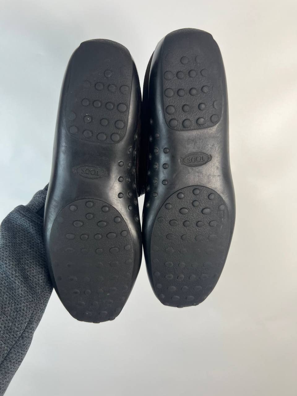 Tod's × Vintage Tods Damen Halbschuhe Ballerina Slipper Sehr Gut Karton 38 Size US 7 / IT 37 - 4 Thumbnail