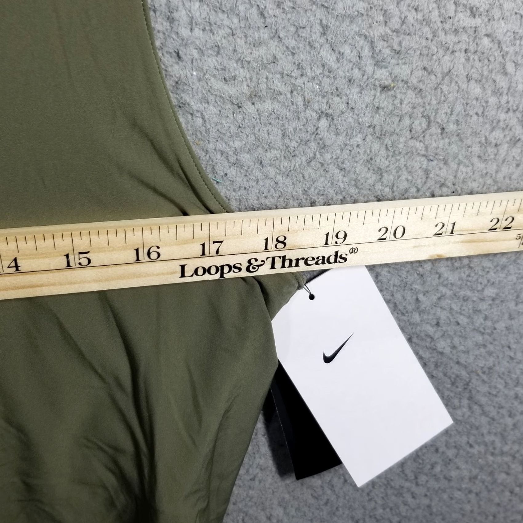 Nike Nike Dress Activewear Built In Shorts Athleisure Green Women L Large Shirt/Dress Size 36" / US 14 / IT 50 - 7 Thumbnail