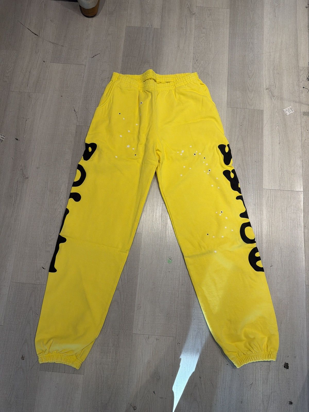 Sp5der Sp5der beluga spider sweatpant yellow large Size US 34 / EU 50 - 1 Thumbnail