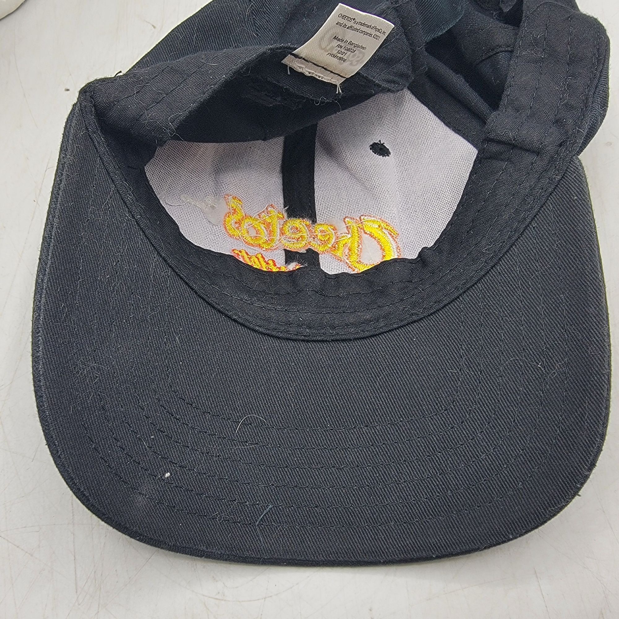 Other Flamin Hot Cheetos Adults Black Adjustable Hat Casual Outdoo Size ONE SIZE - 8 Thumbnail