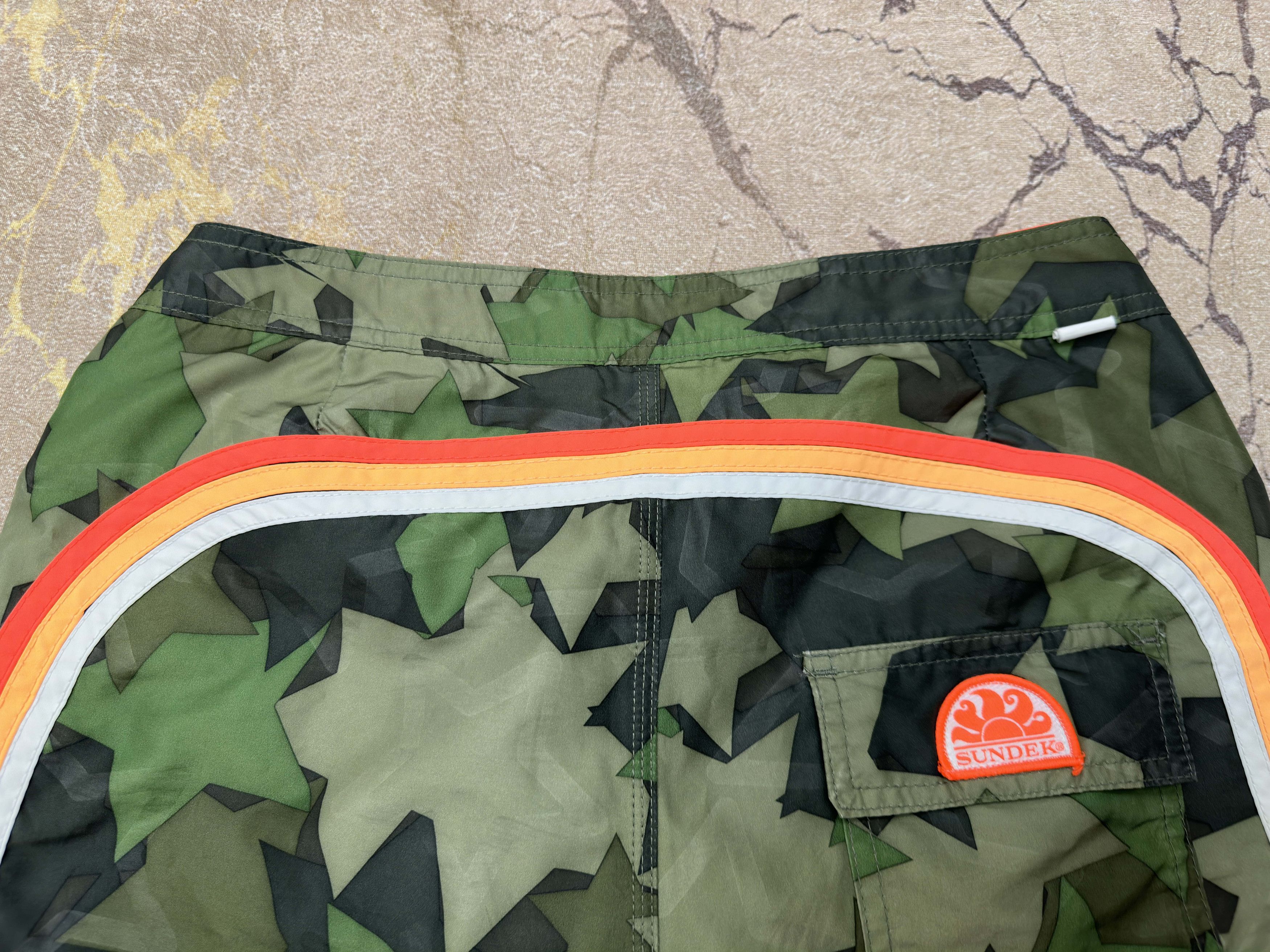 Sundek Sundek 29 Camouflage Beach Board Shorts Trunks Bath Size 29 Size US 29 - 5 Thumbnail