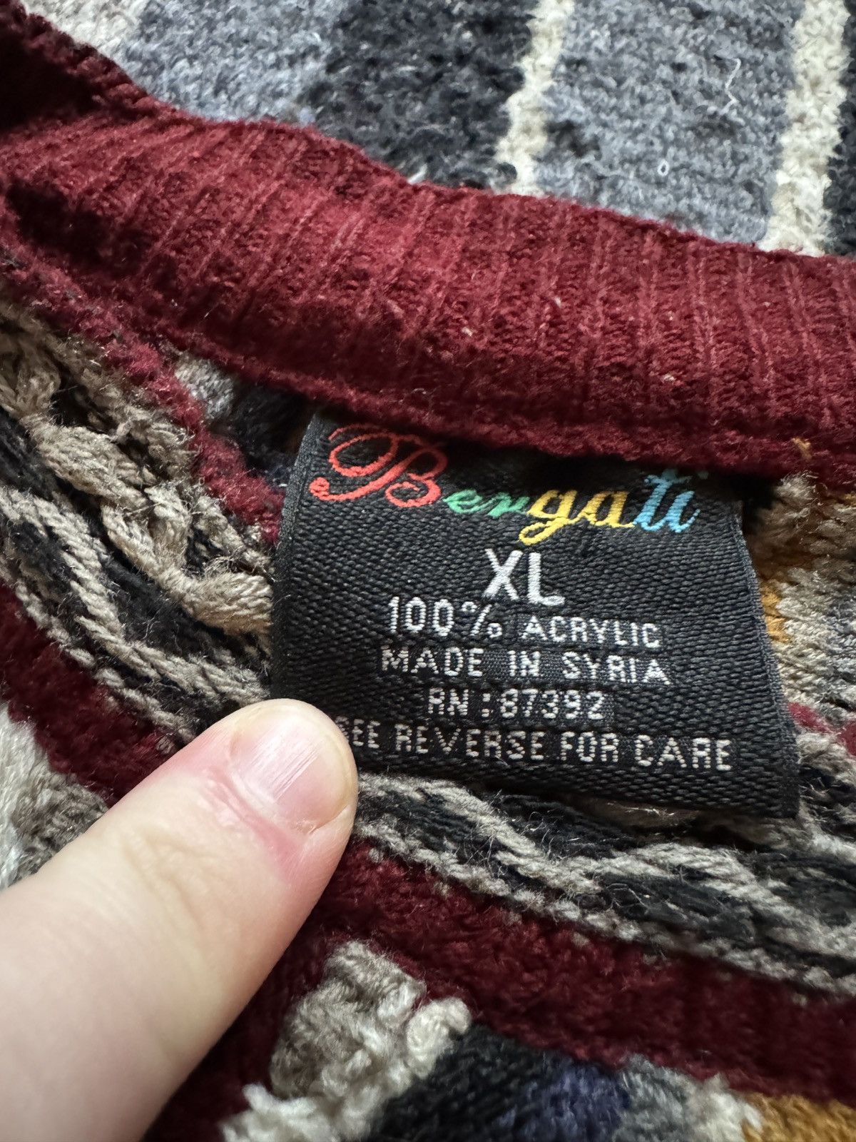 Bergati Vintage Bergati COOGI-Style Cableknit Sweater XL Size US XL / EU 56 / 4 - 3 Thumbnail