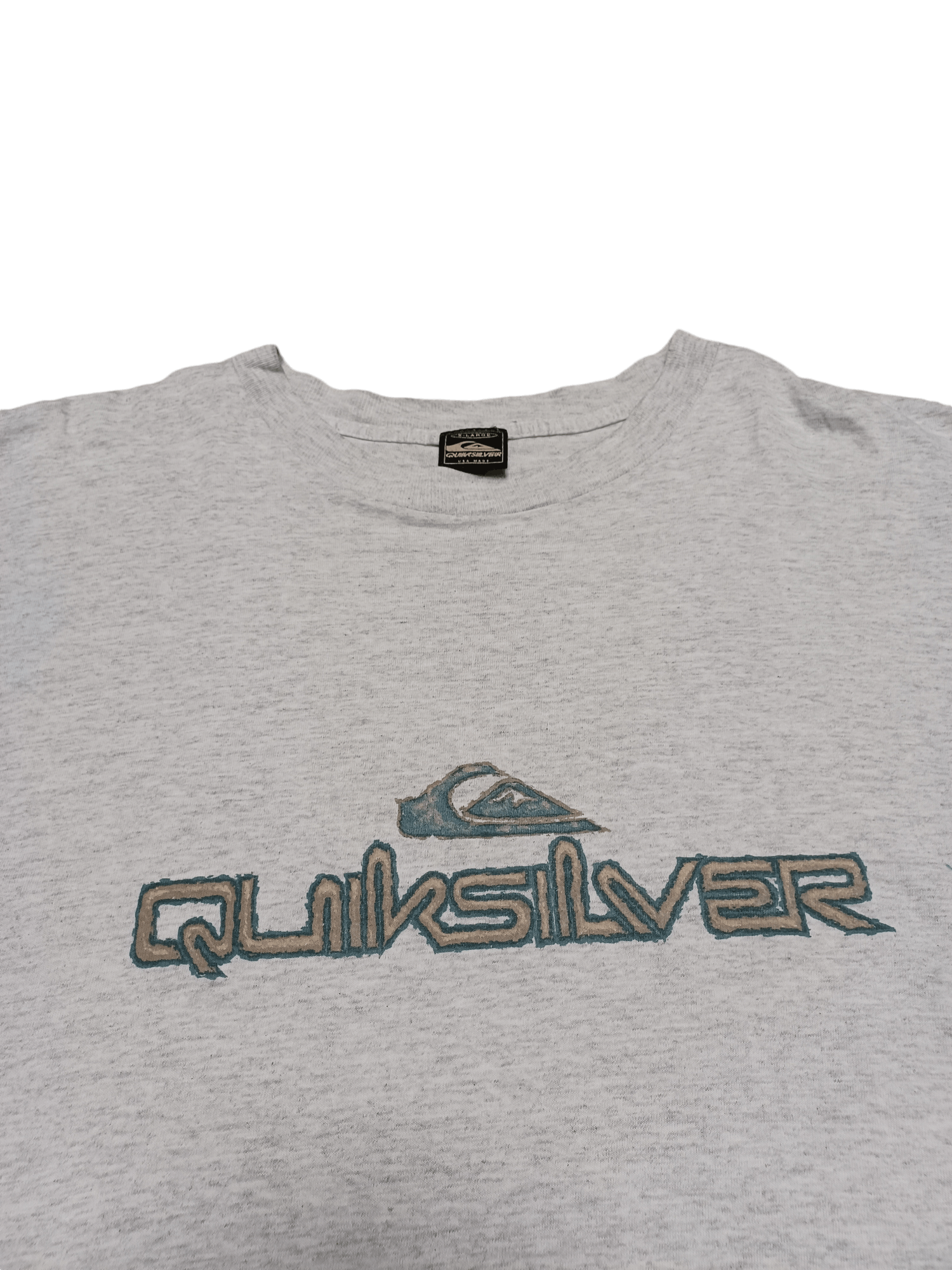Quiksilver QUIKSILVER VINTAGE 90S MADE IN USA BIGLOGO TEE Size US XL / EU 56 / 4 - 2 Thumbnail